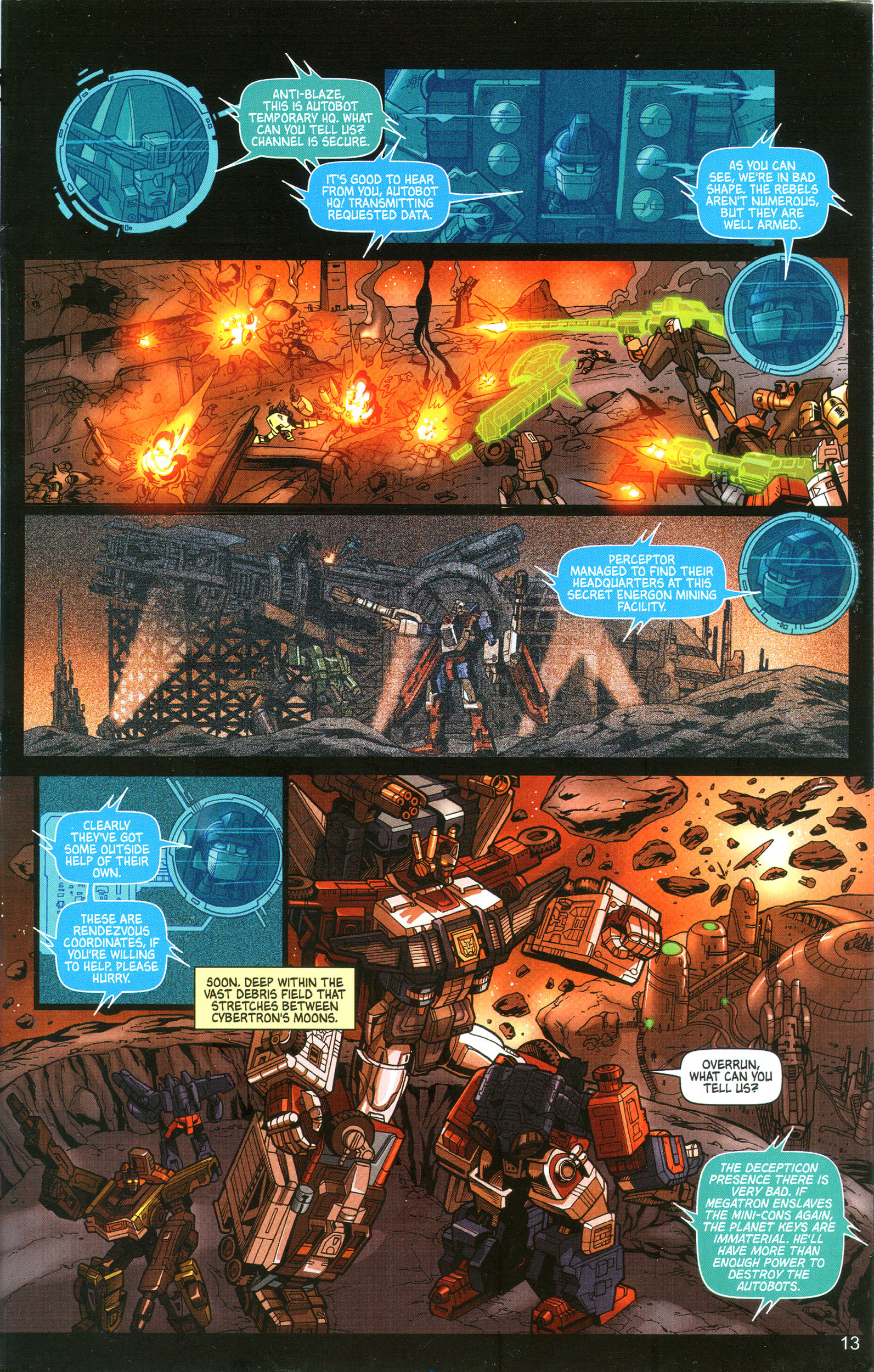 Read online Transformers: Collectors' Club comic -  Issue #10 - 13