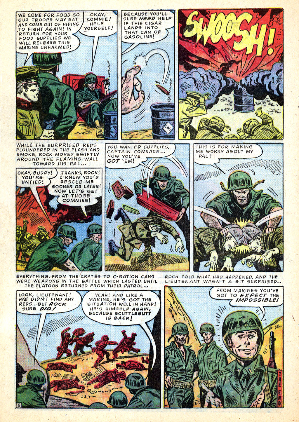 Read online Marines in Action comic -  Issue #6 - 32