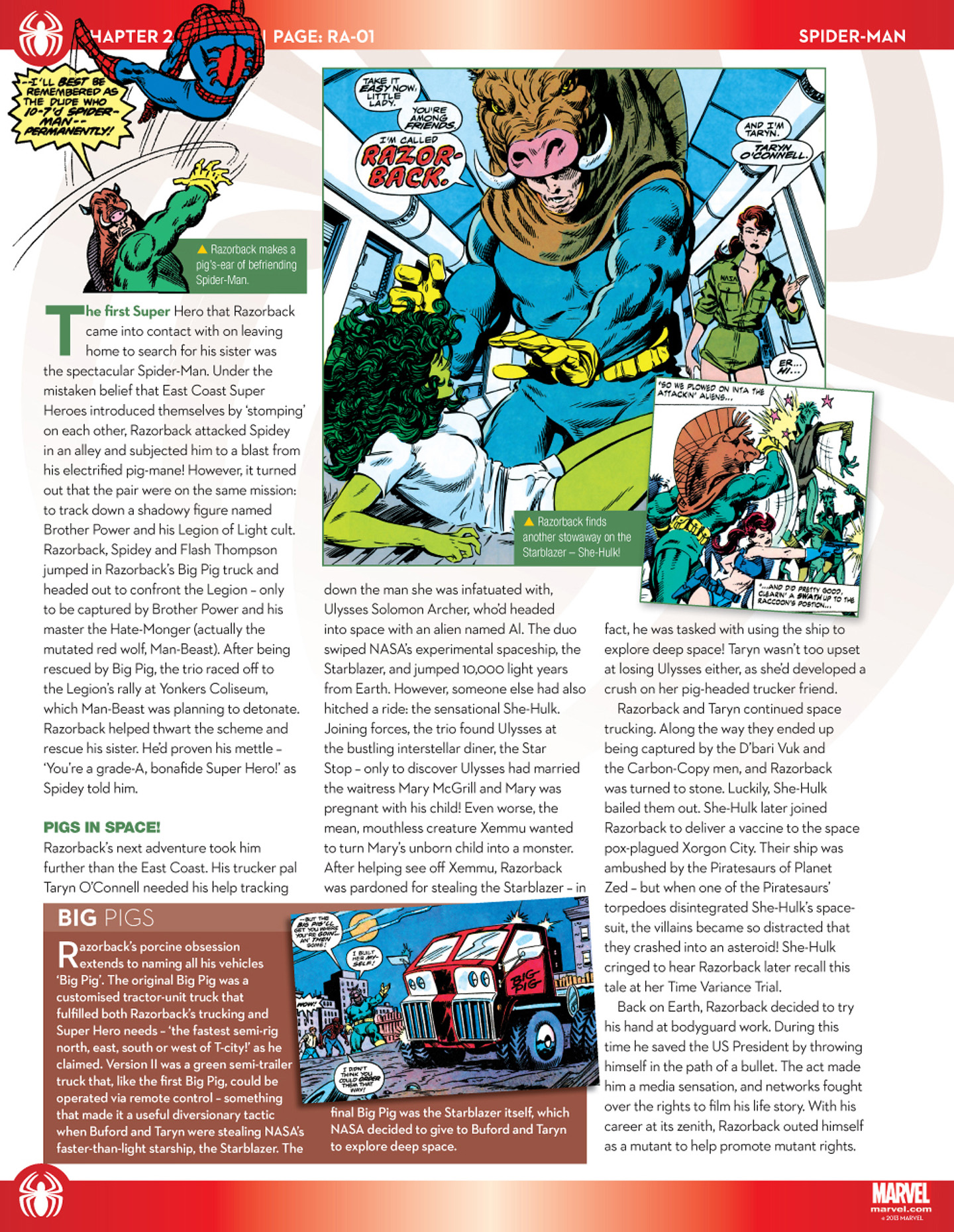 Read online Marvel Fact Files comic -  Issue #42 - 24