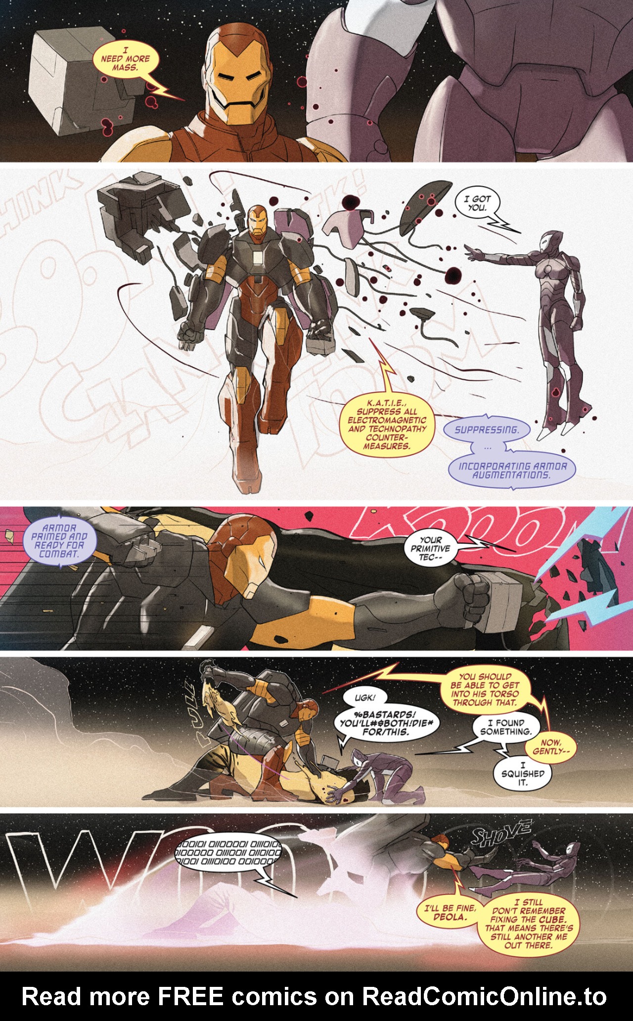 Read online I Am Iron Man comic -  Issue #5 - 21