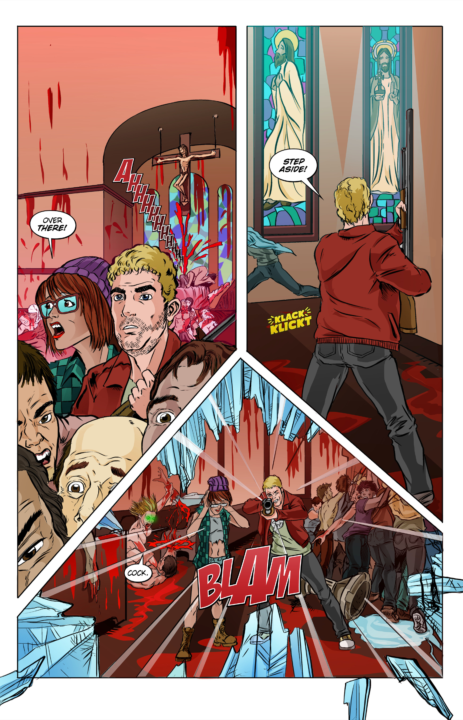 Read online Lesbian Zombies from Outer Space comic -  Issue #3 - 19