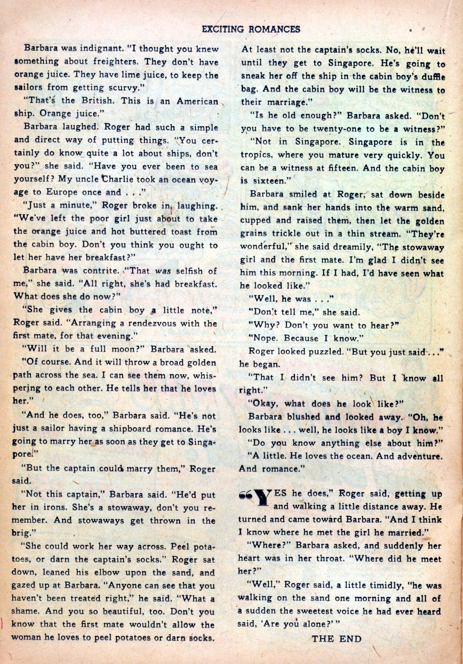 Read online Exciting Romances comic -  Issue #7 - 24