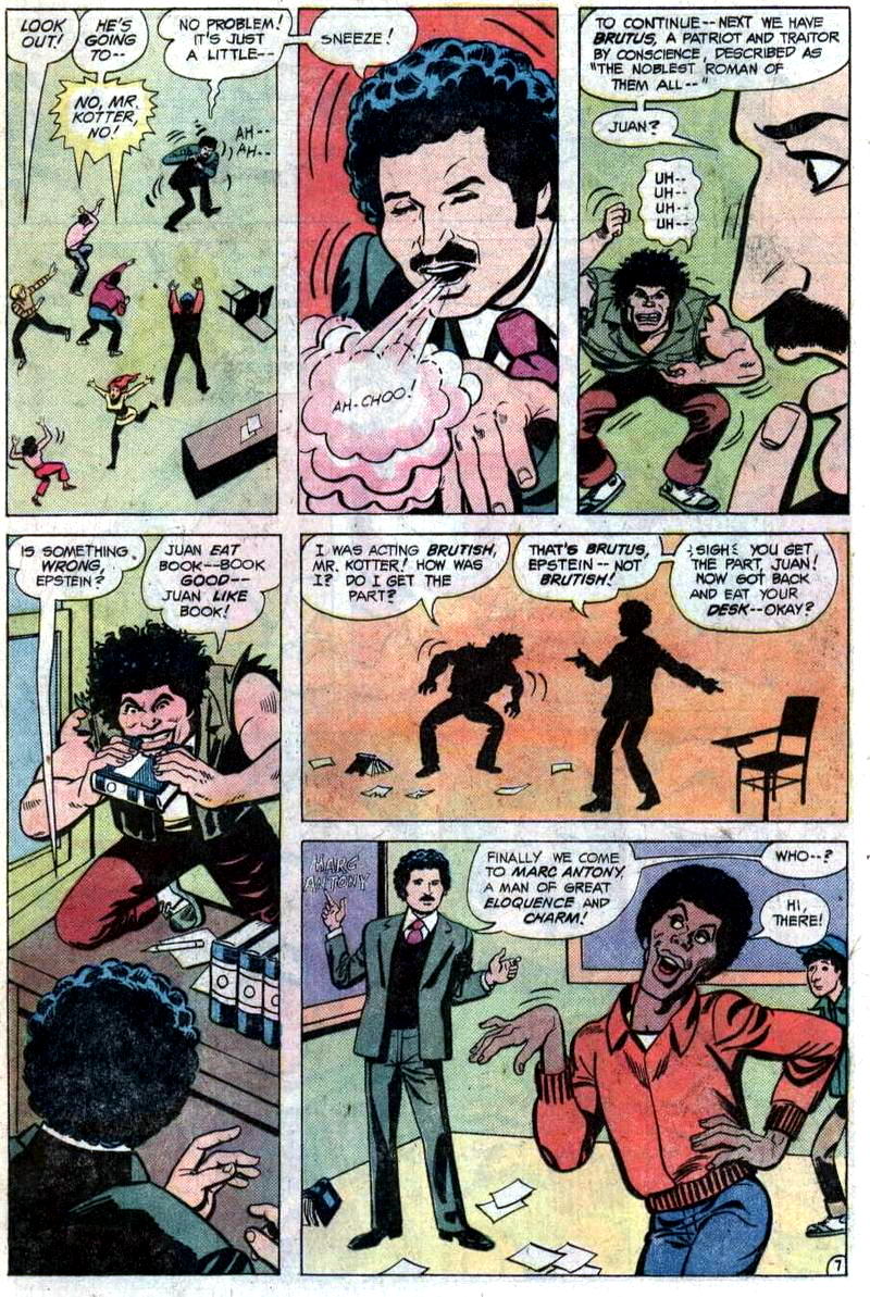 Read online Welcome Back, Kotter comic -  Issue #5 - 8