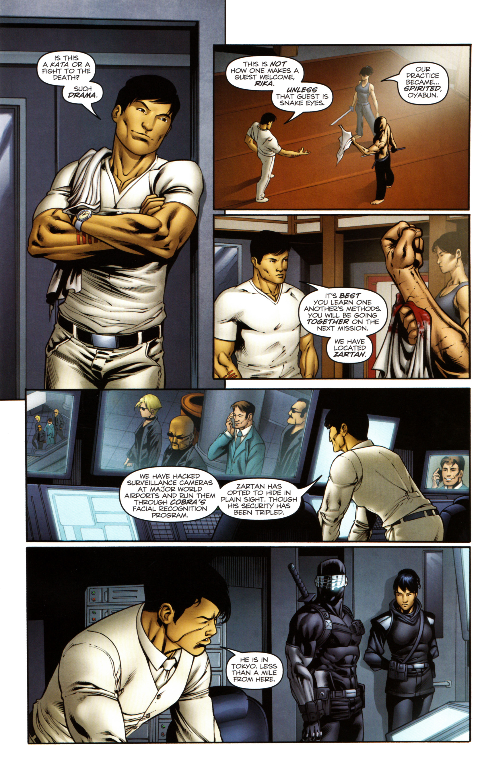 Read online Snake Eyes and Storm Shadow comic -  Issue #14 - 10