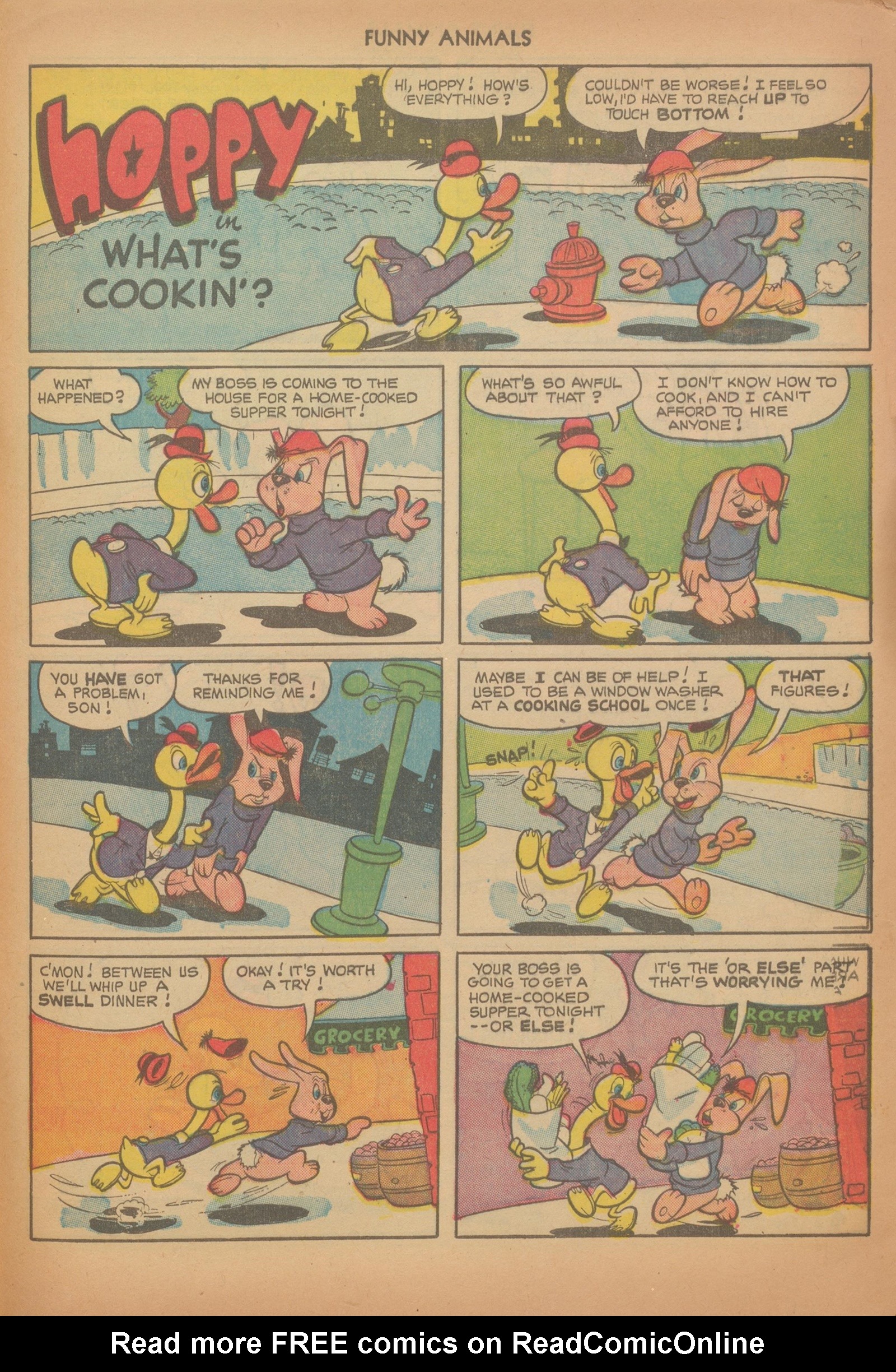 Read online Fawcett's Funny Animals comic -  Issue #76 - 29