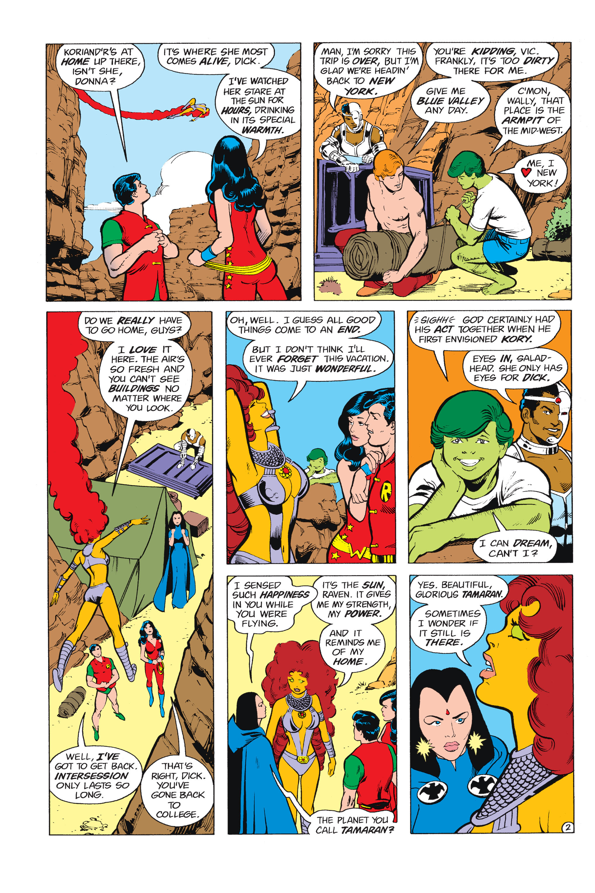 Read online Tales of the New Teen Titans comic -  Issue #4 - 3