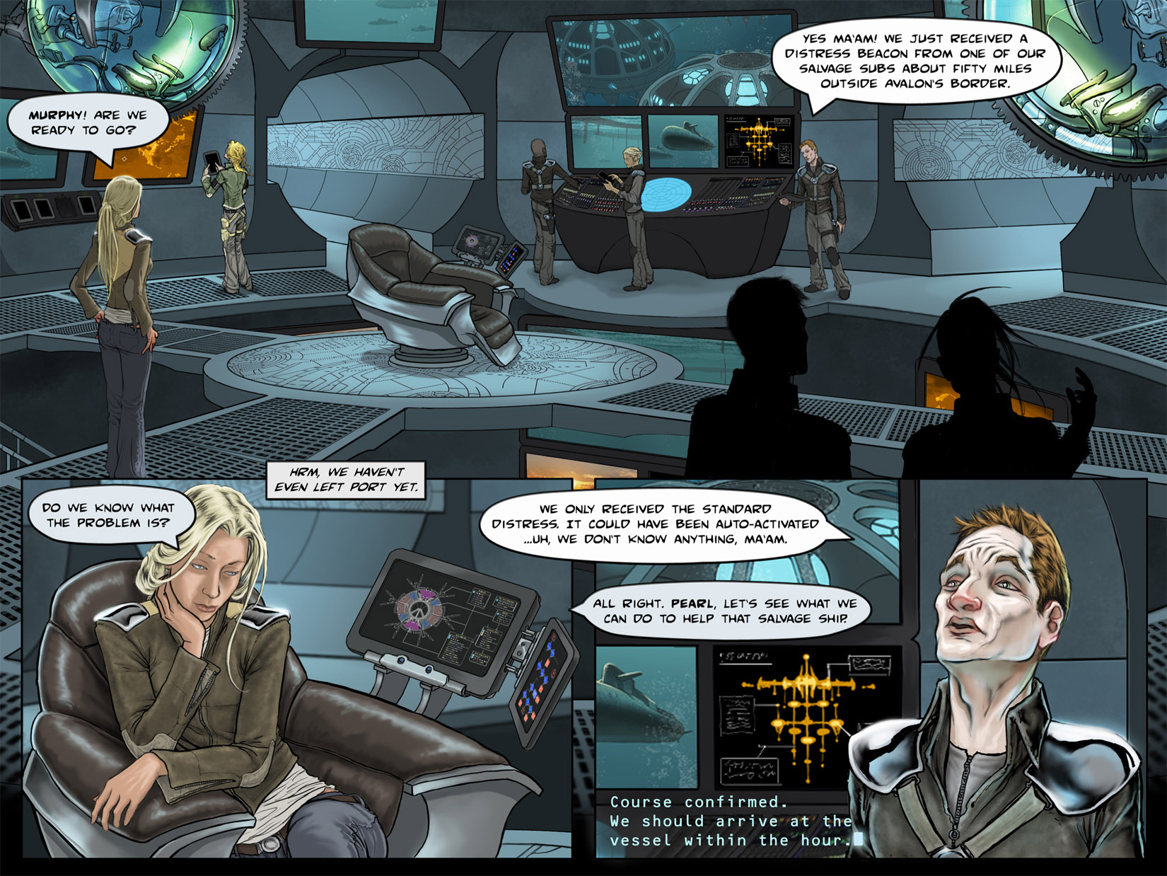 Read online Azure comic -  Issue #4 - 14