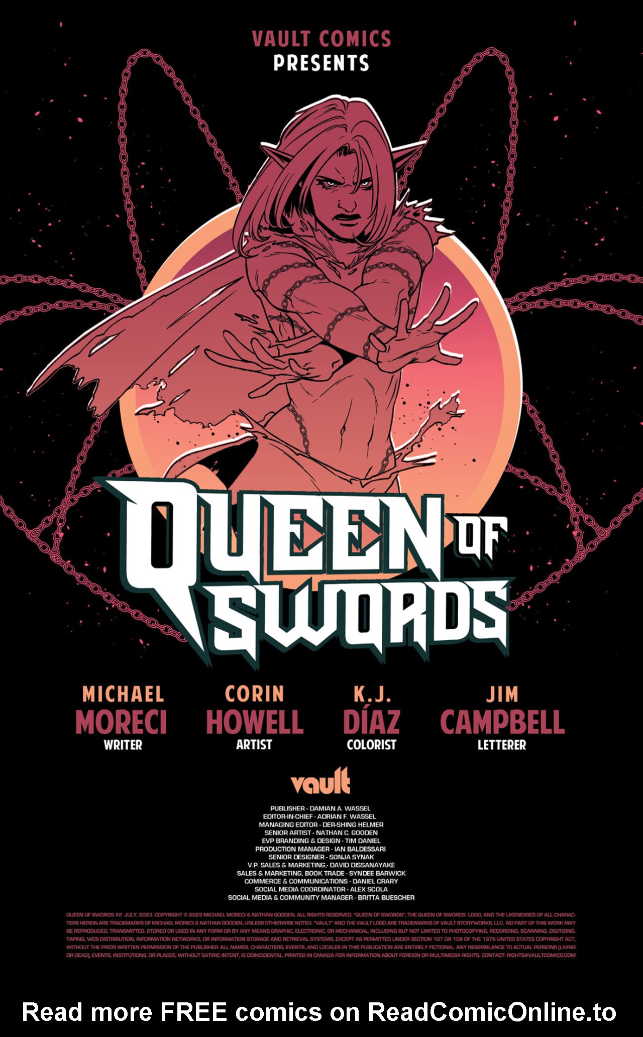 Read online Queen of Swords: A Barbaric Story comic -  Issue #2 - 2