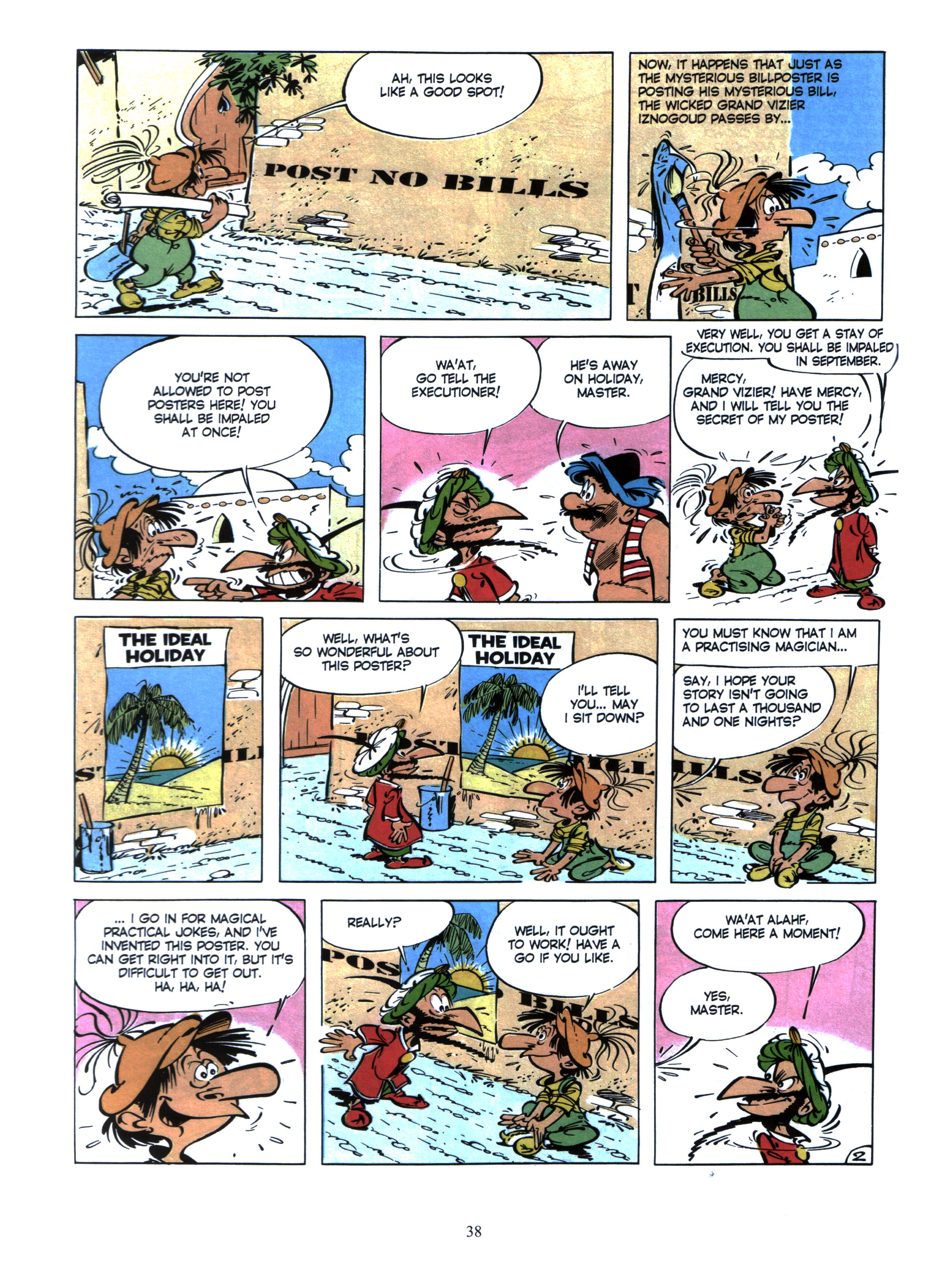 Read online Iznogoud comic -  Issue #7 - 36