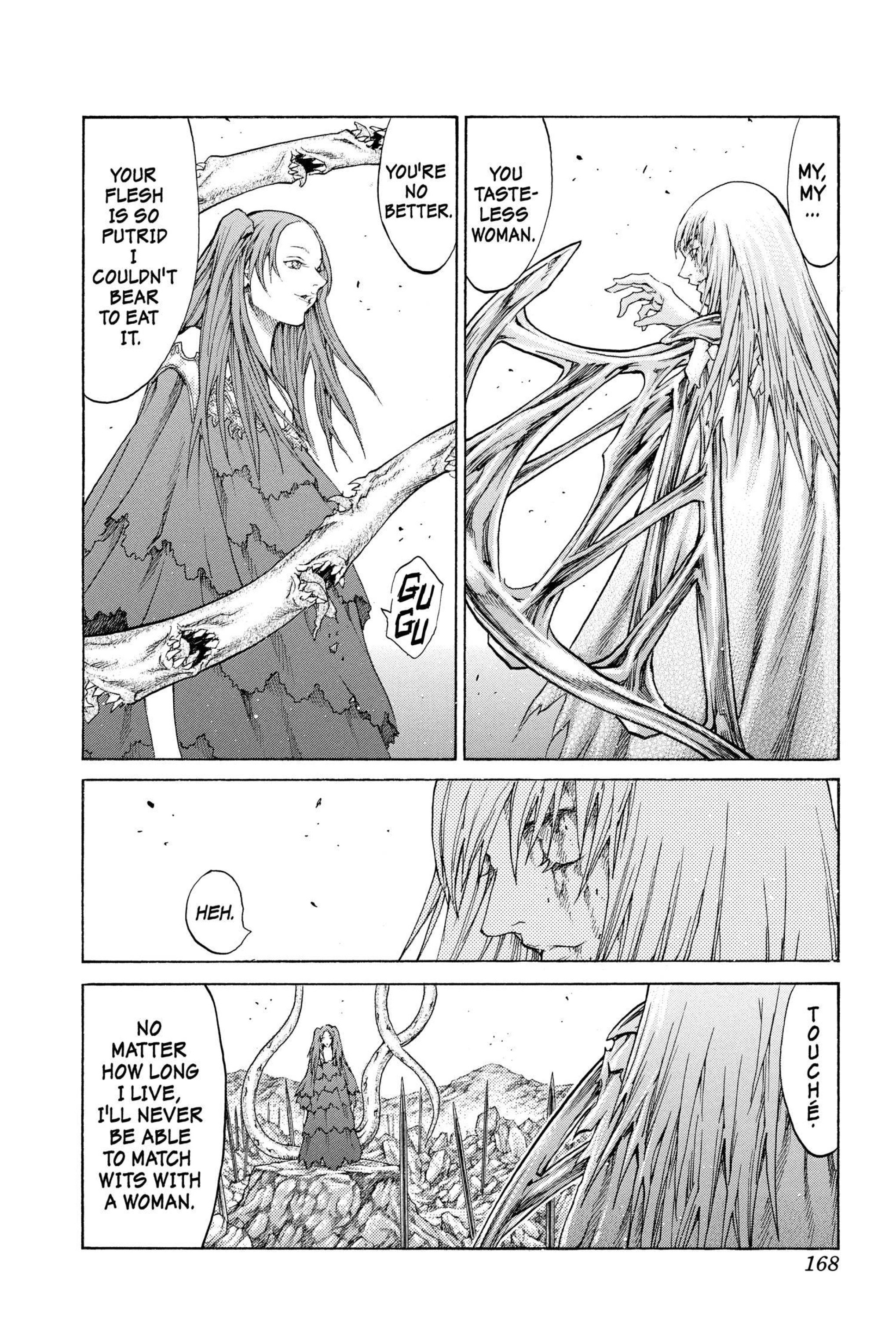 Read online Claymore comic -  Issue #11 - 152