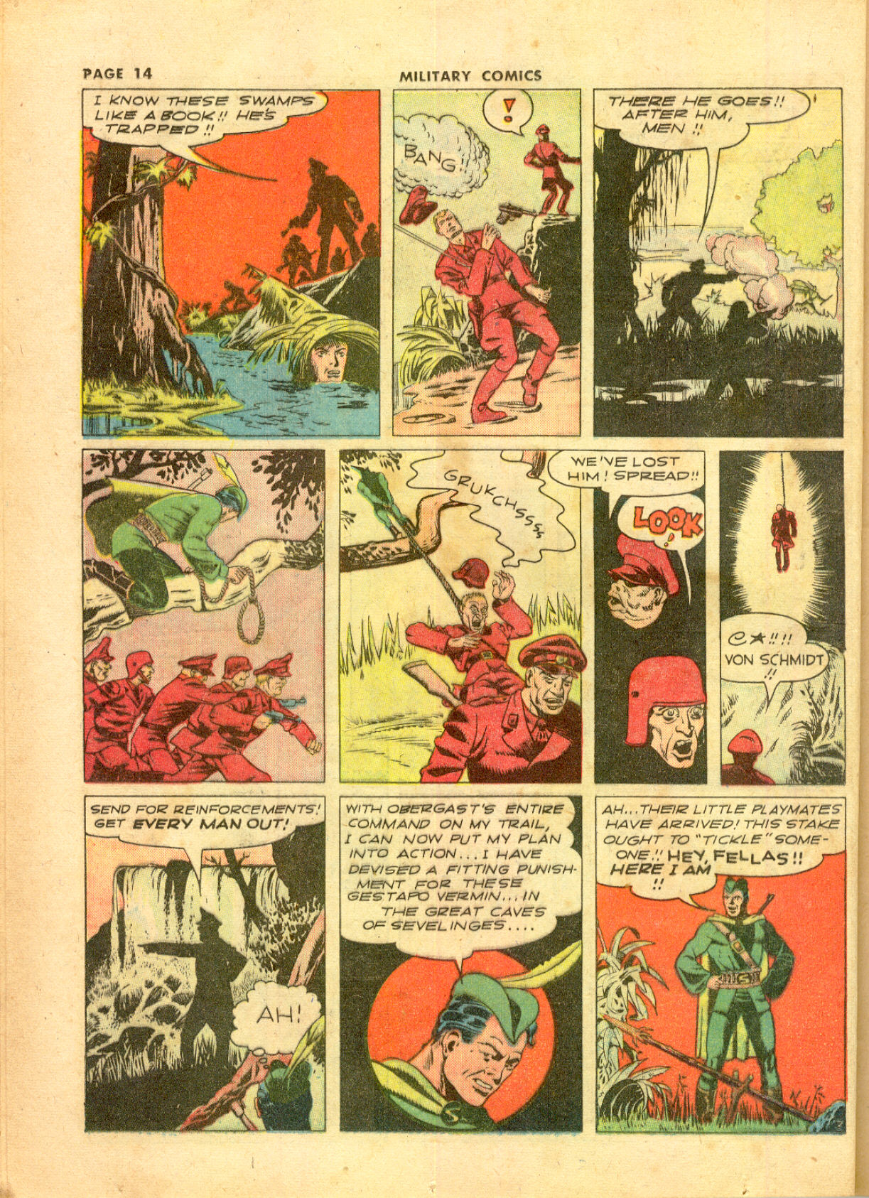 Read online Military Comics comic -  Issue #11 - 16