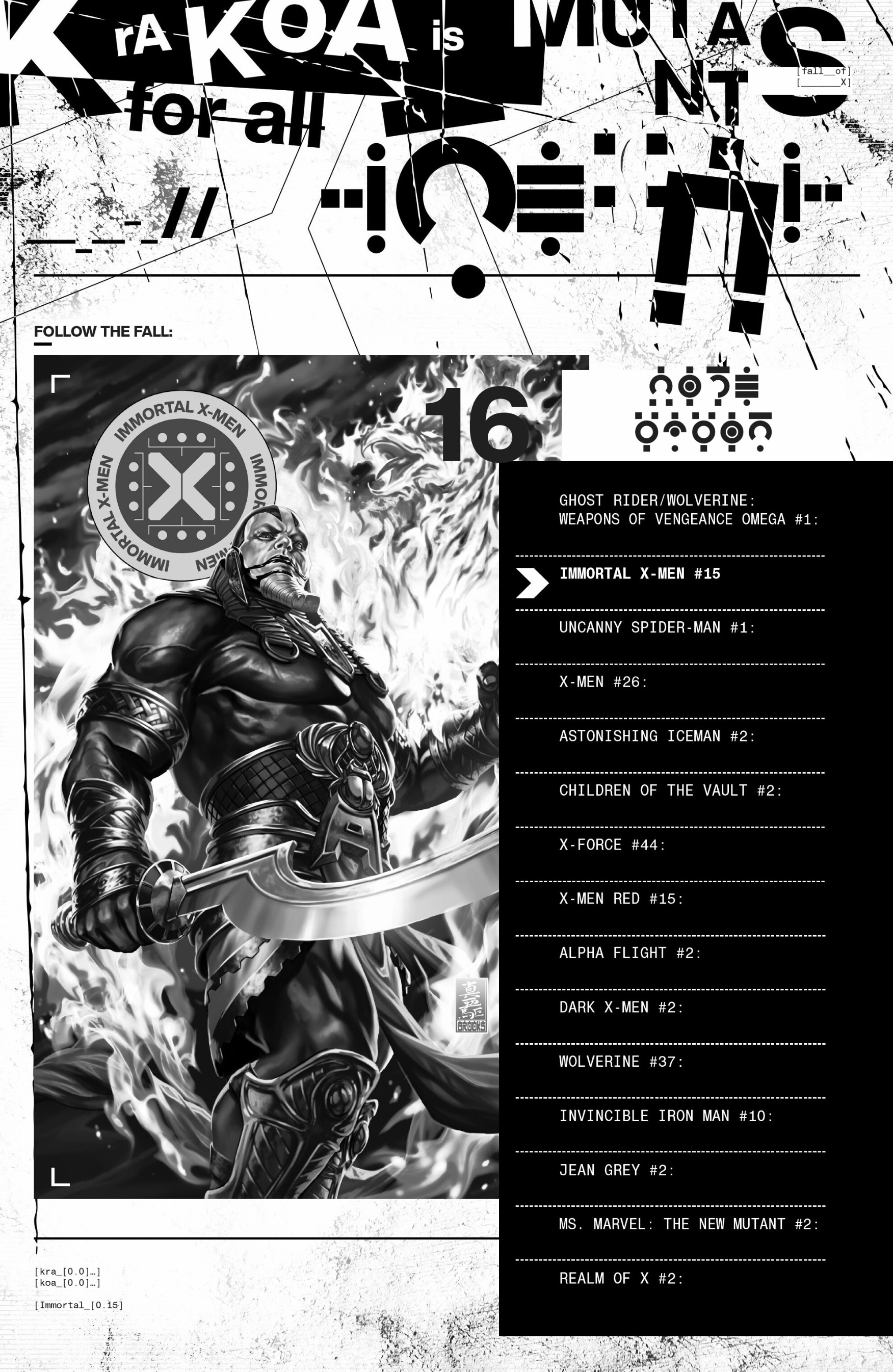 Read online Immortal X-Men comic -  Issue #15 - 24