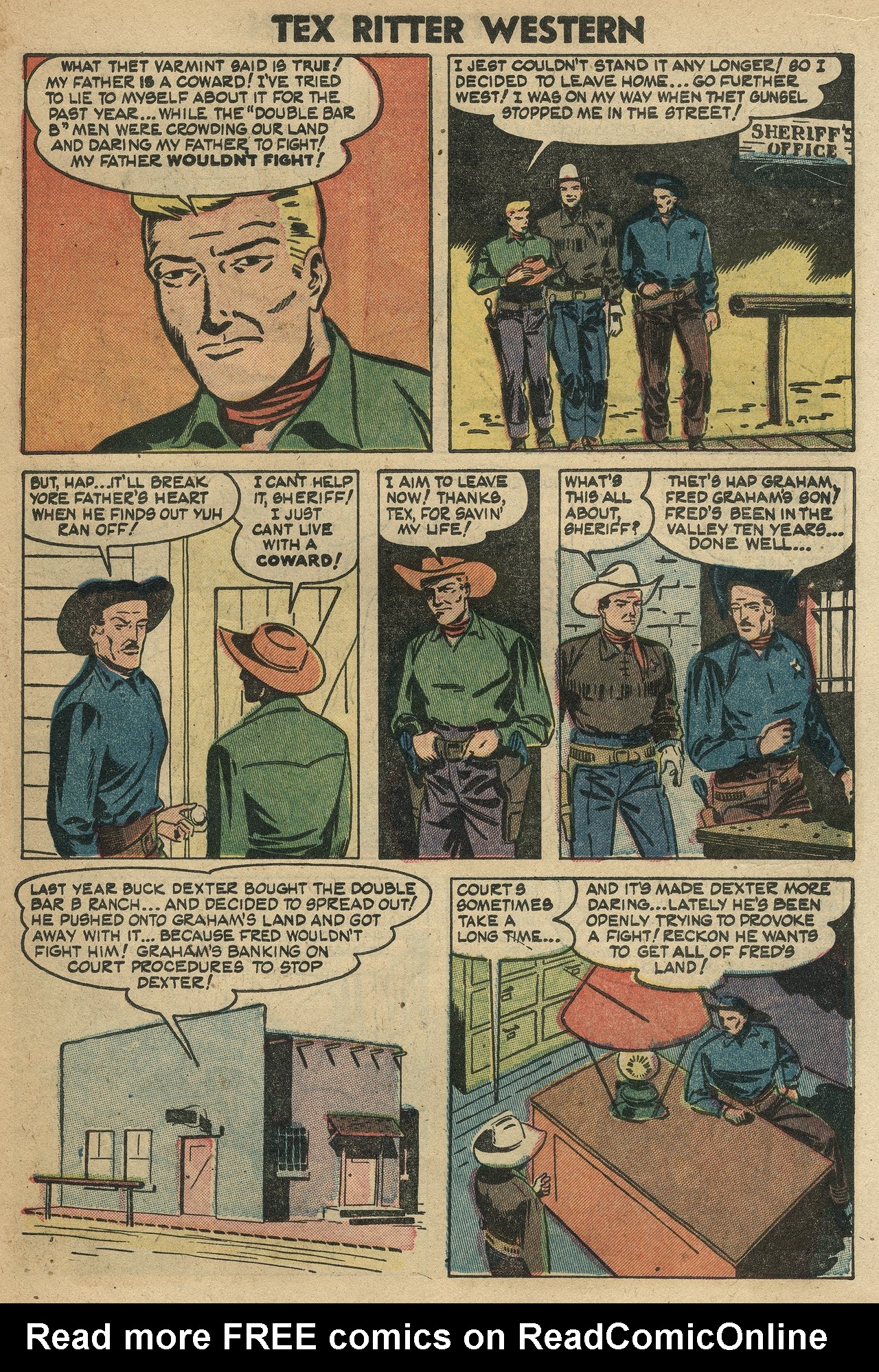 Read online Tex Ritter Western comic -  Issue #21 - 19