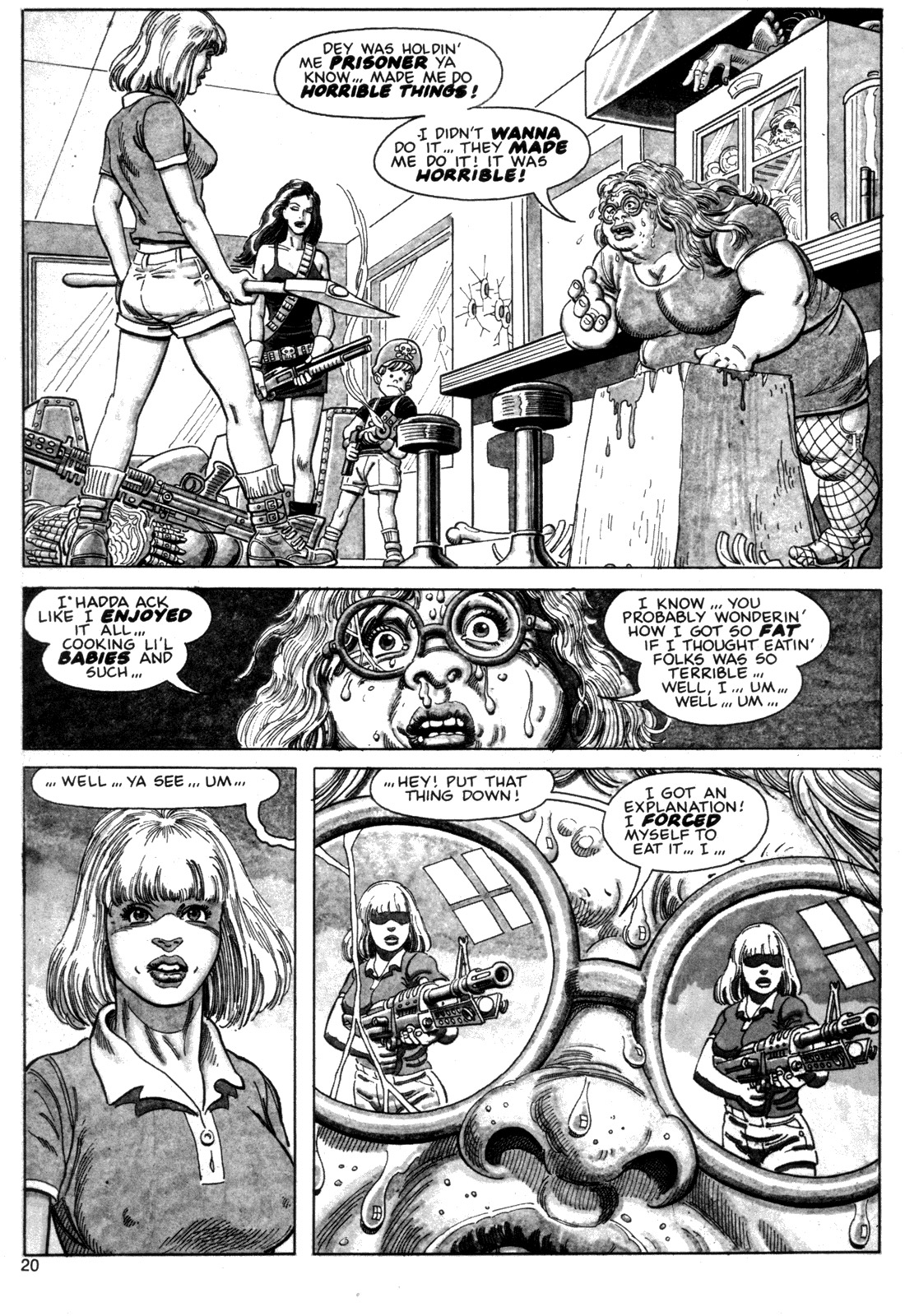 Read online Bizarre Adventures comic -  Issue #31 - 20