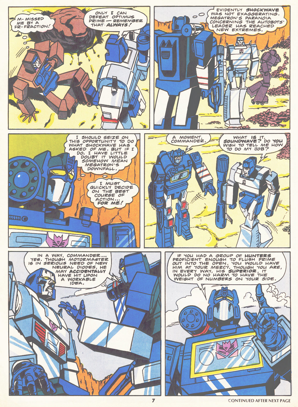 Read online The Transformers (UK) comic -  Issue #96 - 7