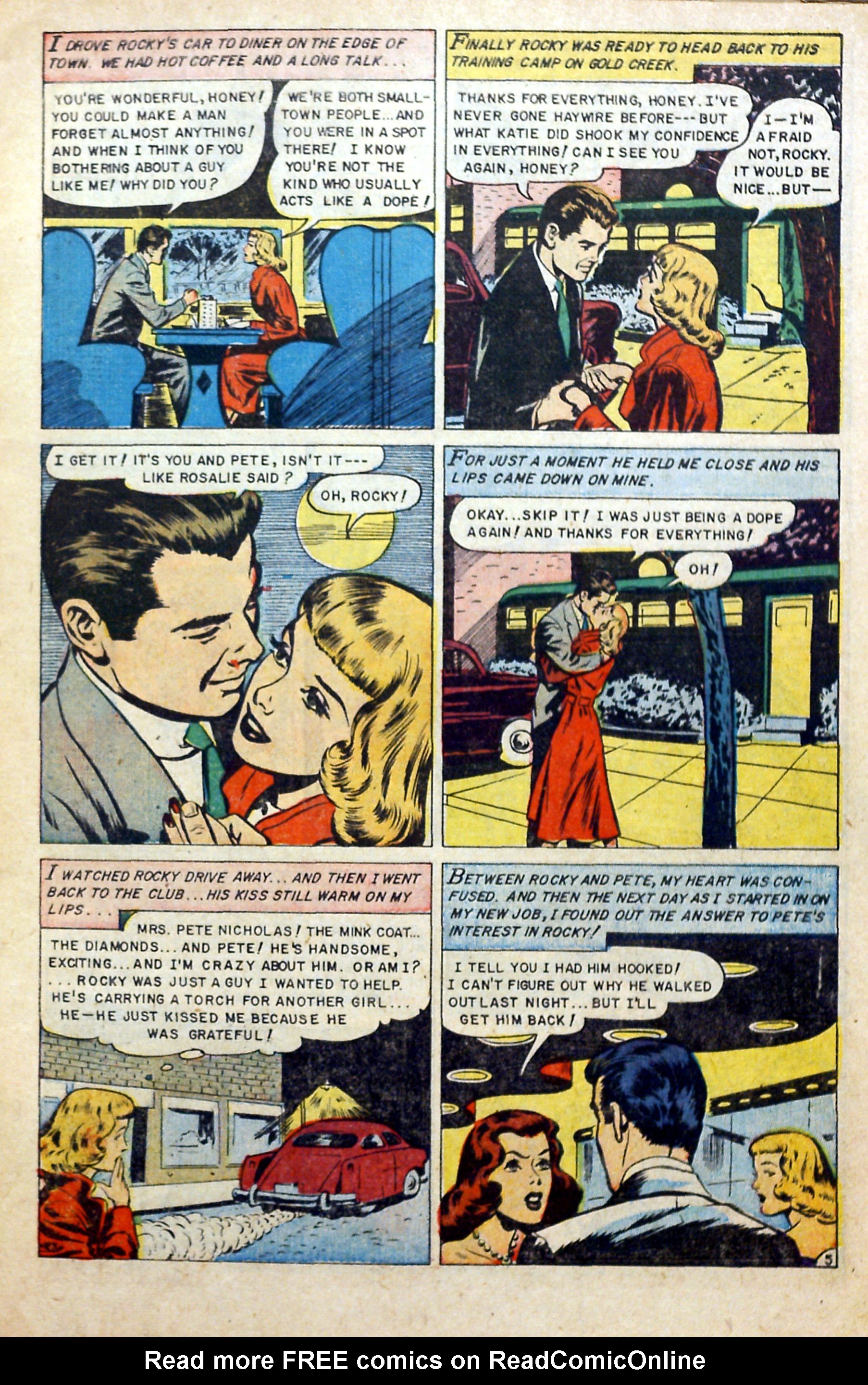 Read online Glamorous Romances comic -  Issue #73 - 7