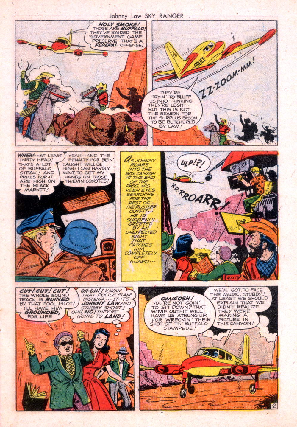 Read online Johnny Law Sky Ranger Adventures comic -  Issue #3 - 27