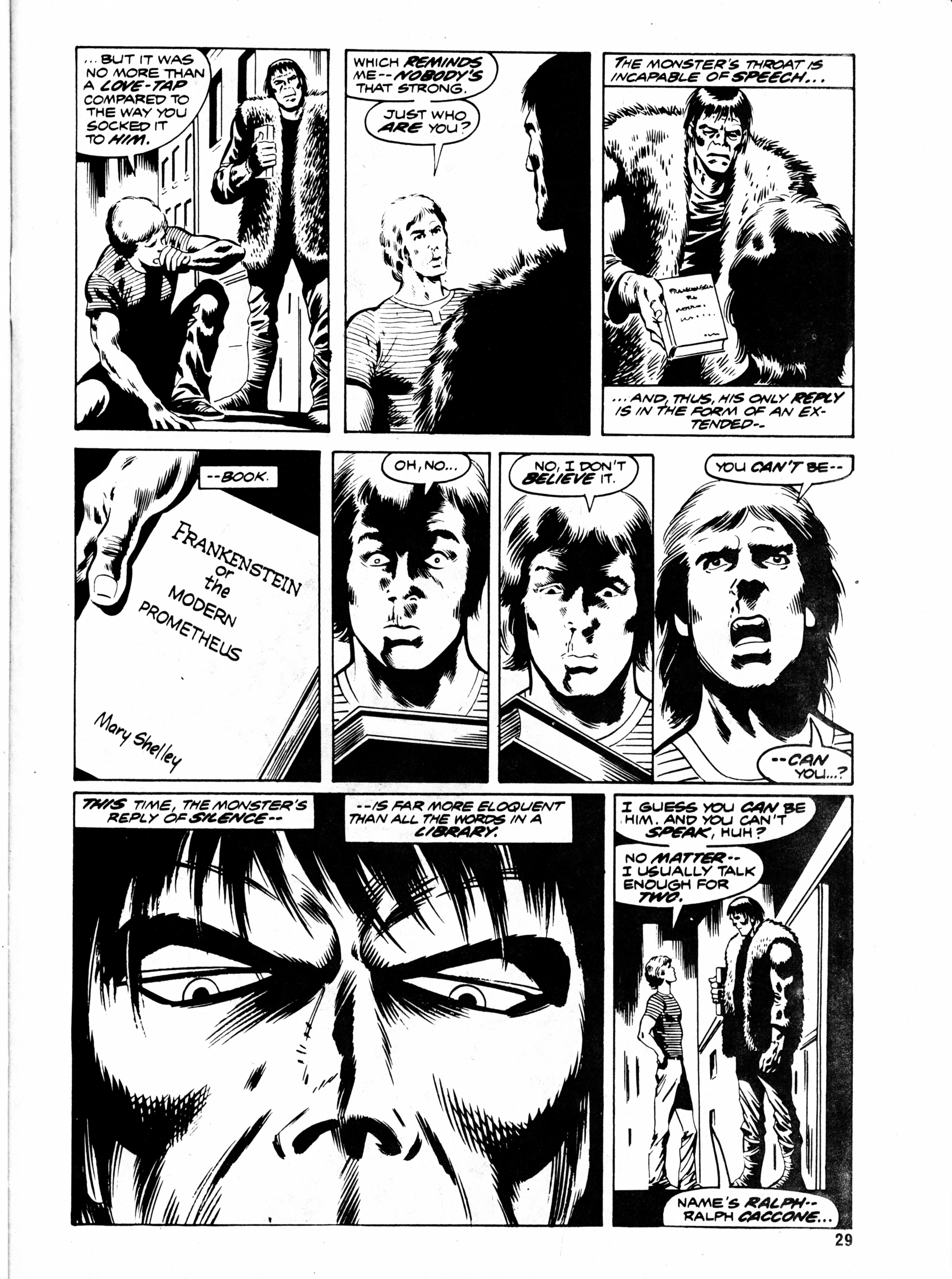 Read online Dracula Lives (1974) comic -  Issue #25 - 29