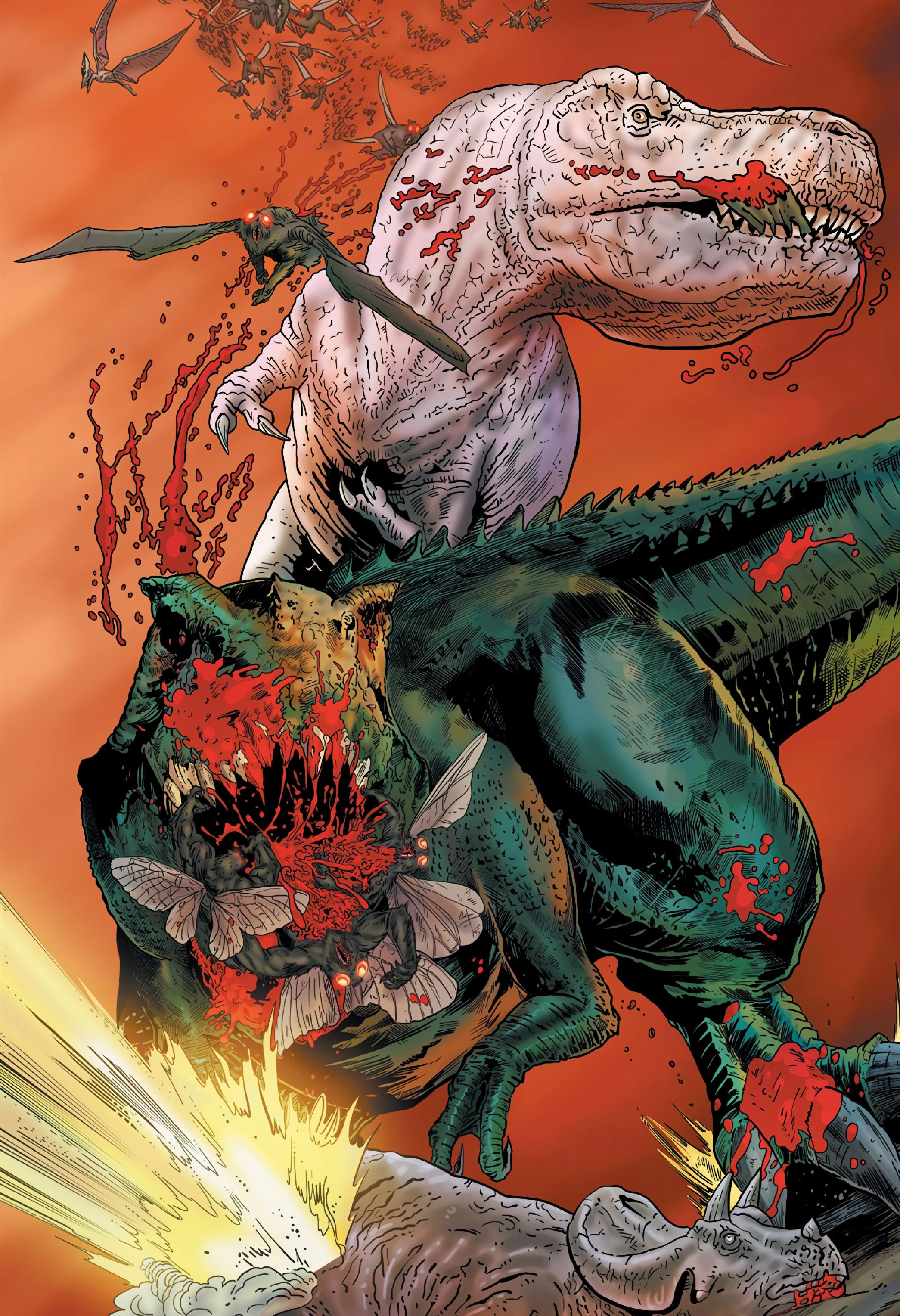 Read online Dinosaur Warrior comic -  Issue # TPB - 9