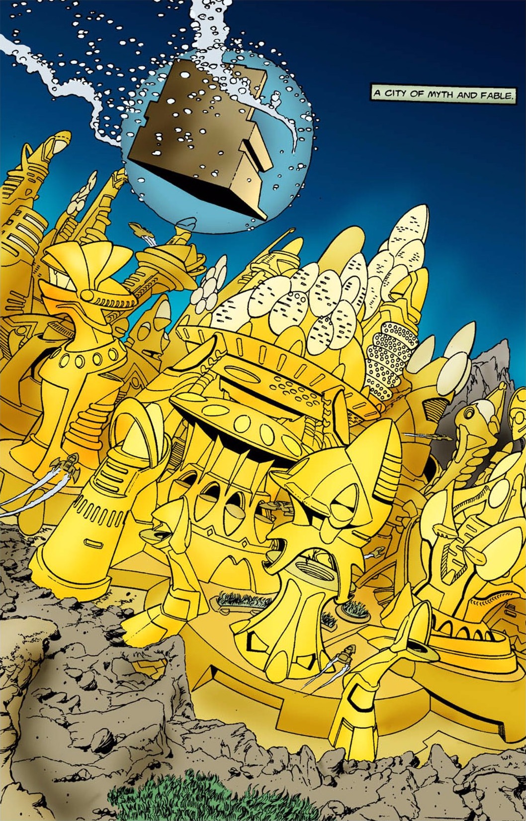 Read online Pantheon comic -  Issue #5 - 18