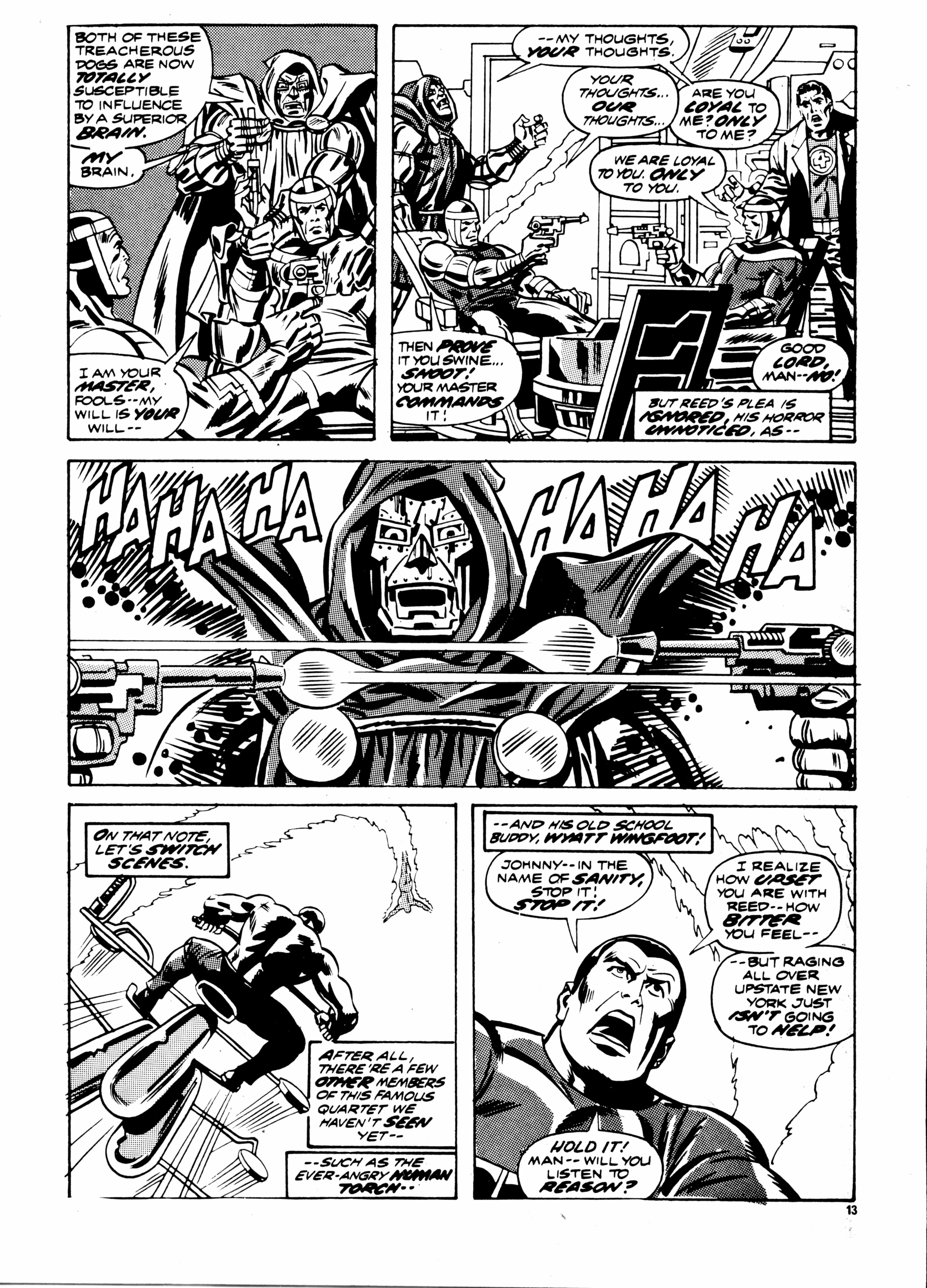 Read online Fantastic Four (1982) comic -  Issue #11 - 12