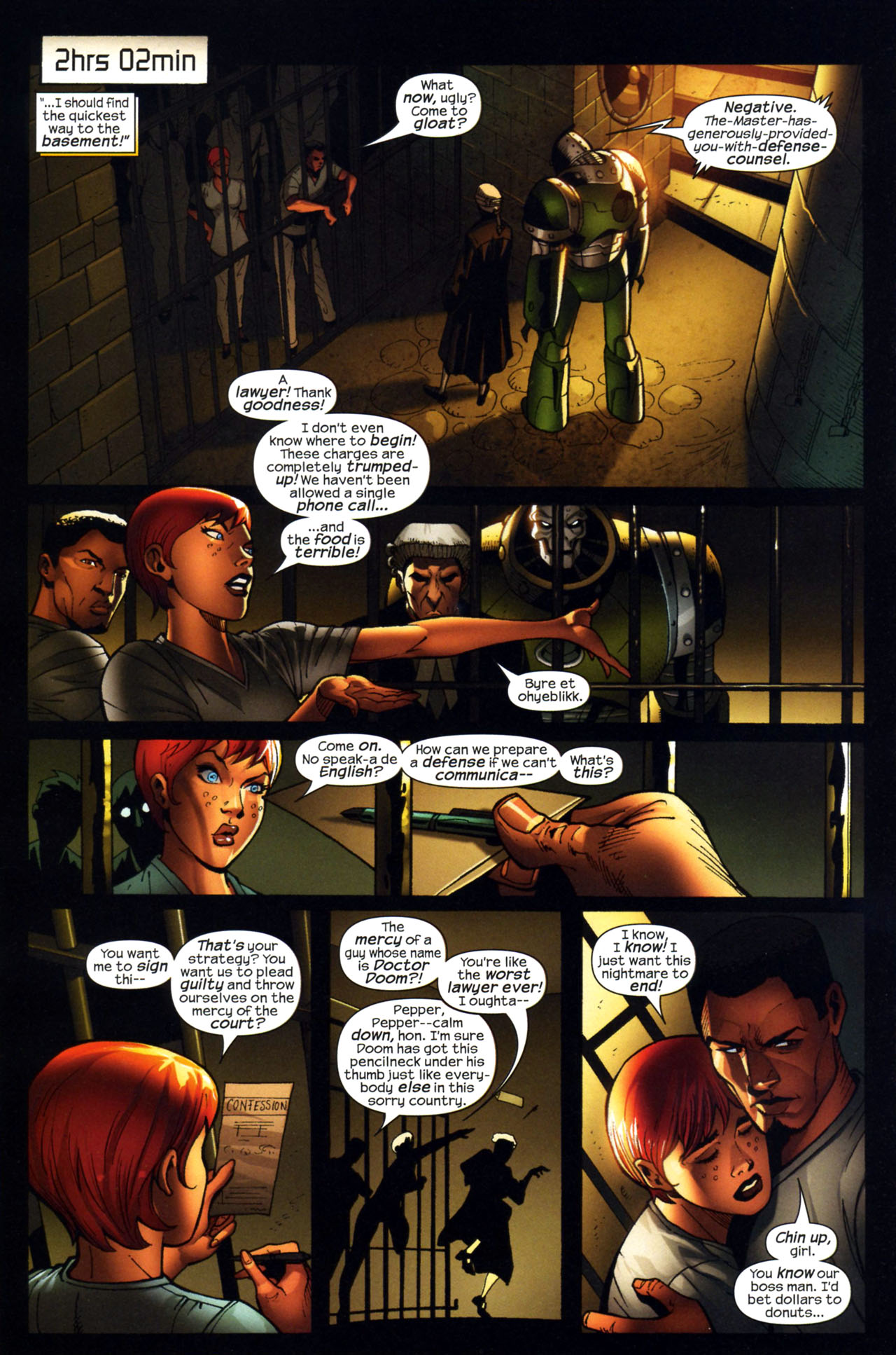 Read online Marvel Adventures Iron Man comic -  Issue #7 - 13