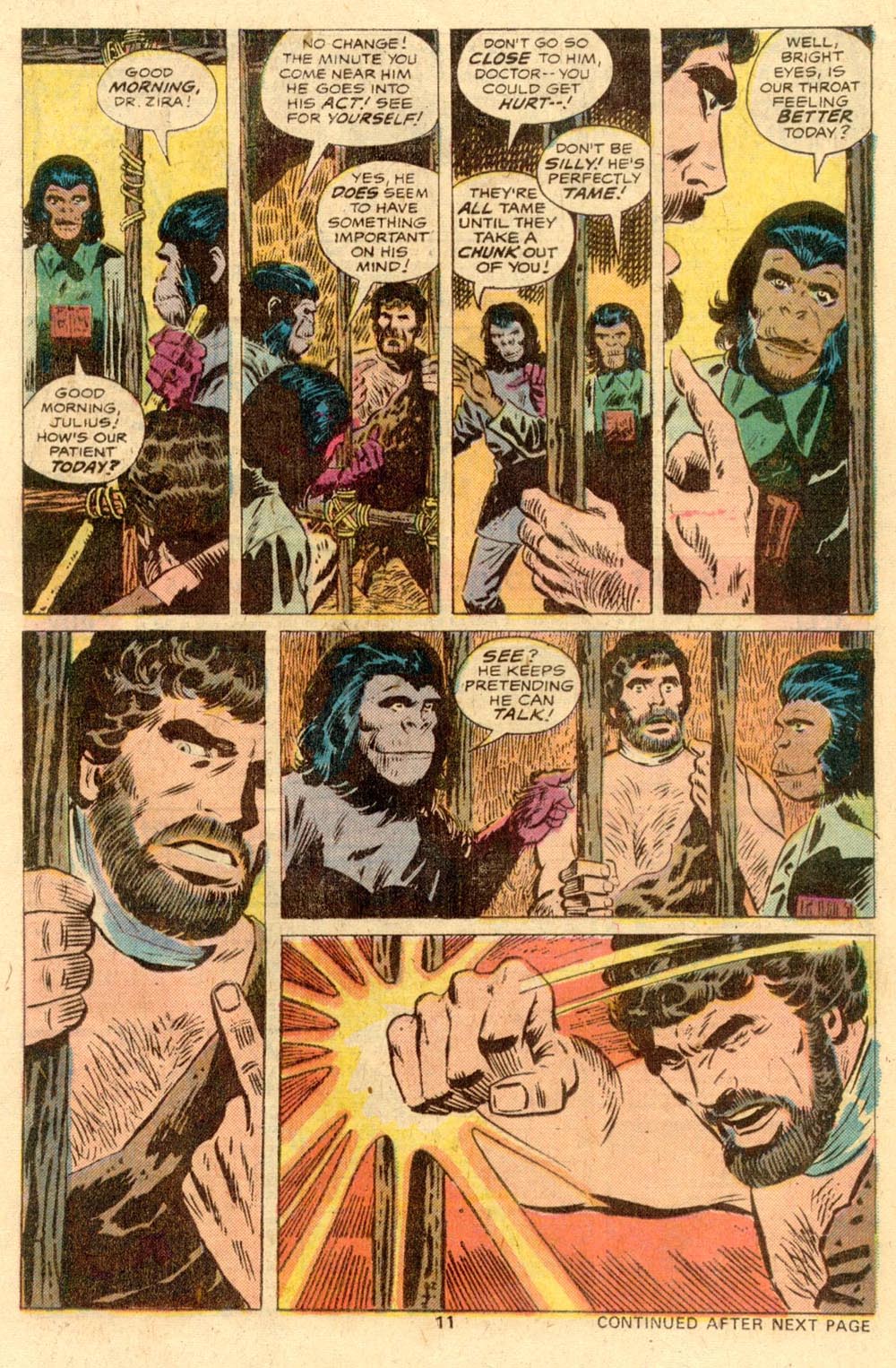 Read online Adventures on the Planet of the Apes comic -  Issue #2 - 8