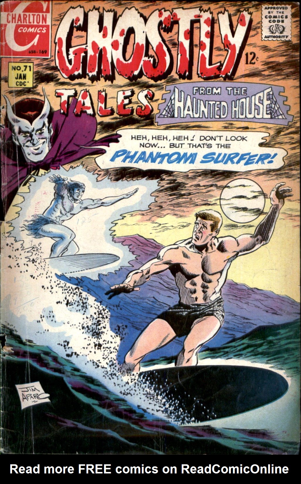 Read online Ghostly Tales comic -  Issue #71 - 1