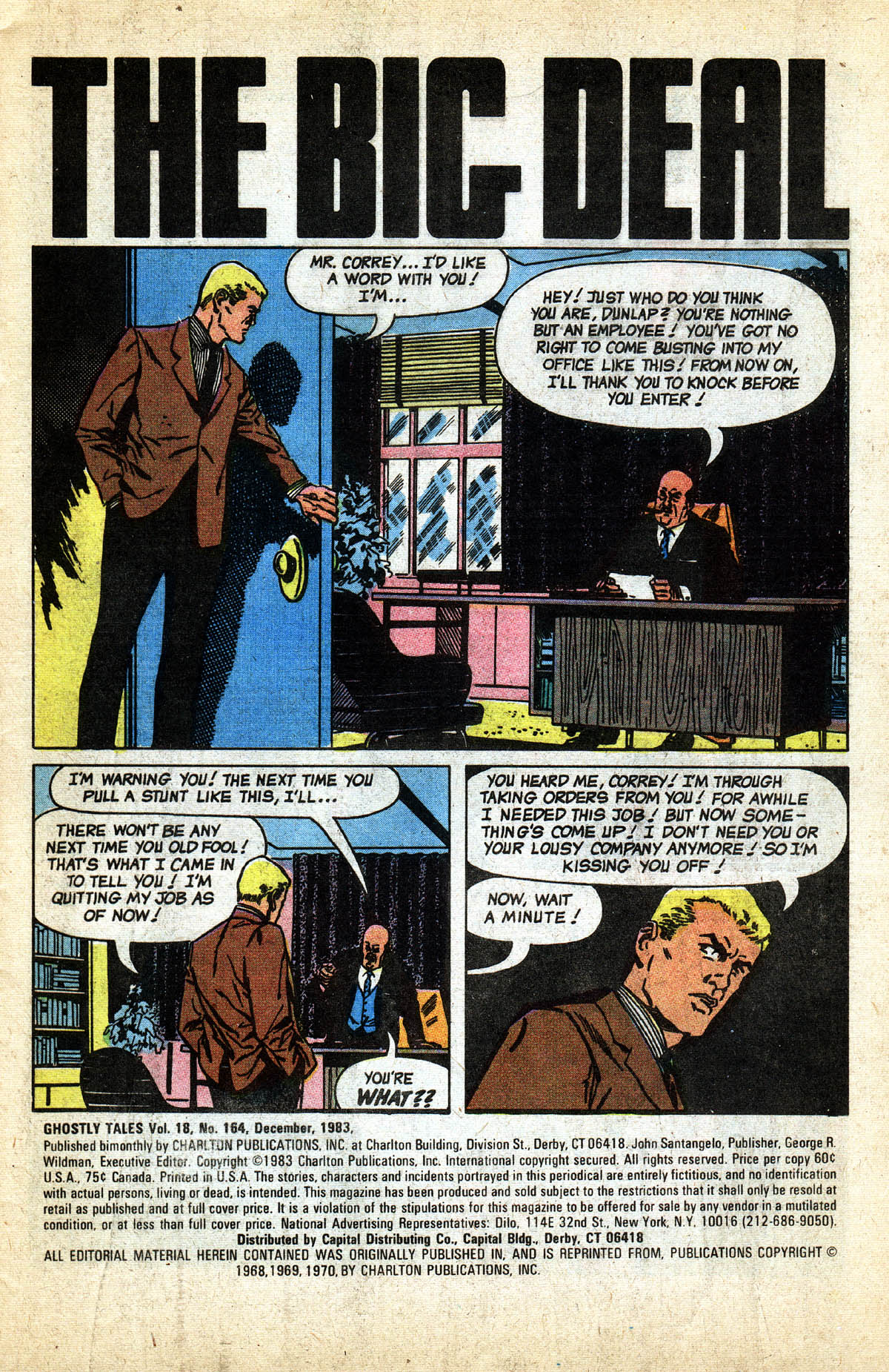 Read online Ghostly Tales comic -  Issue #164 - 3