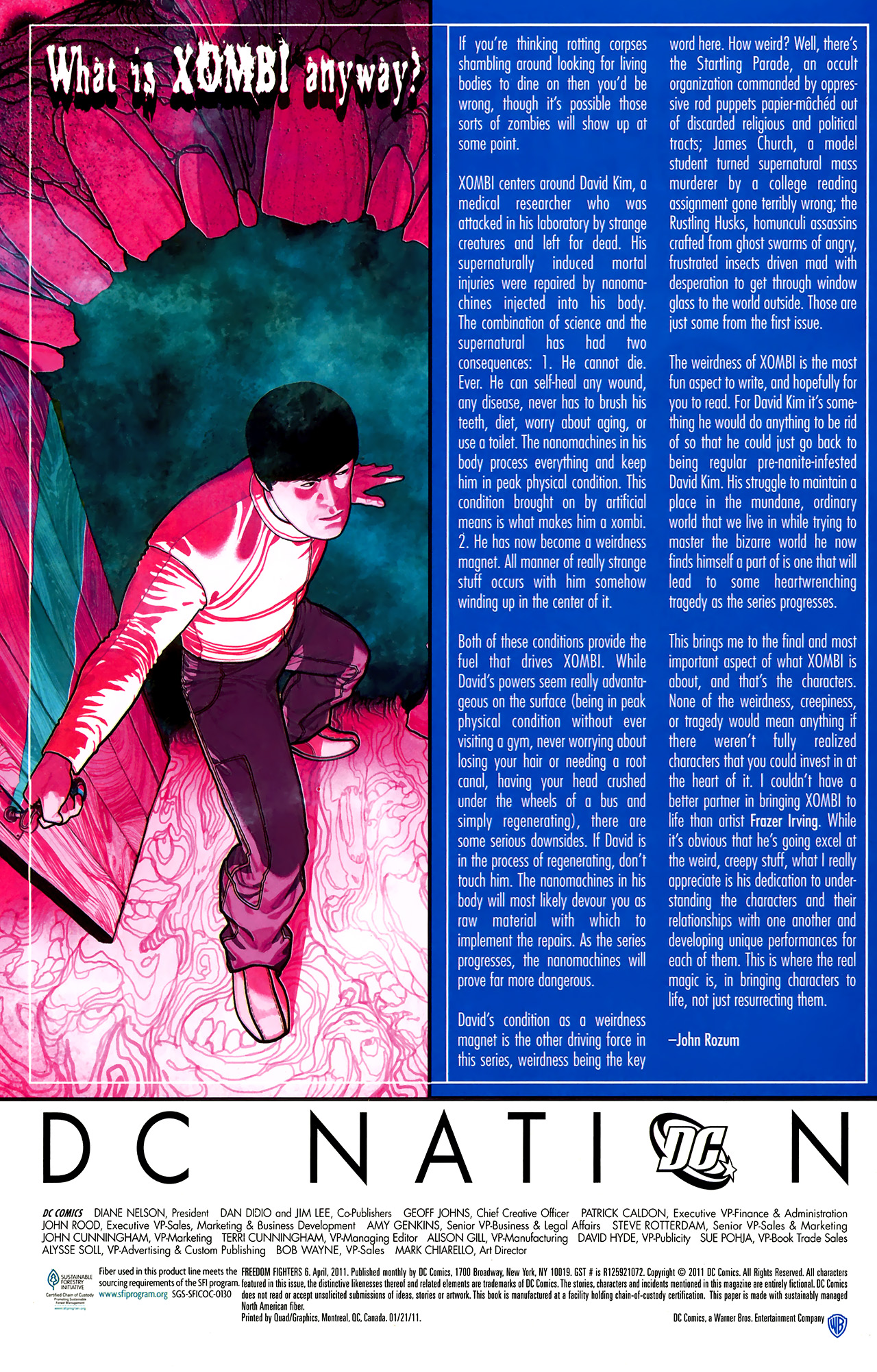 Read online Freedom Fighters (2010) comic -  Issue #6 - 23