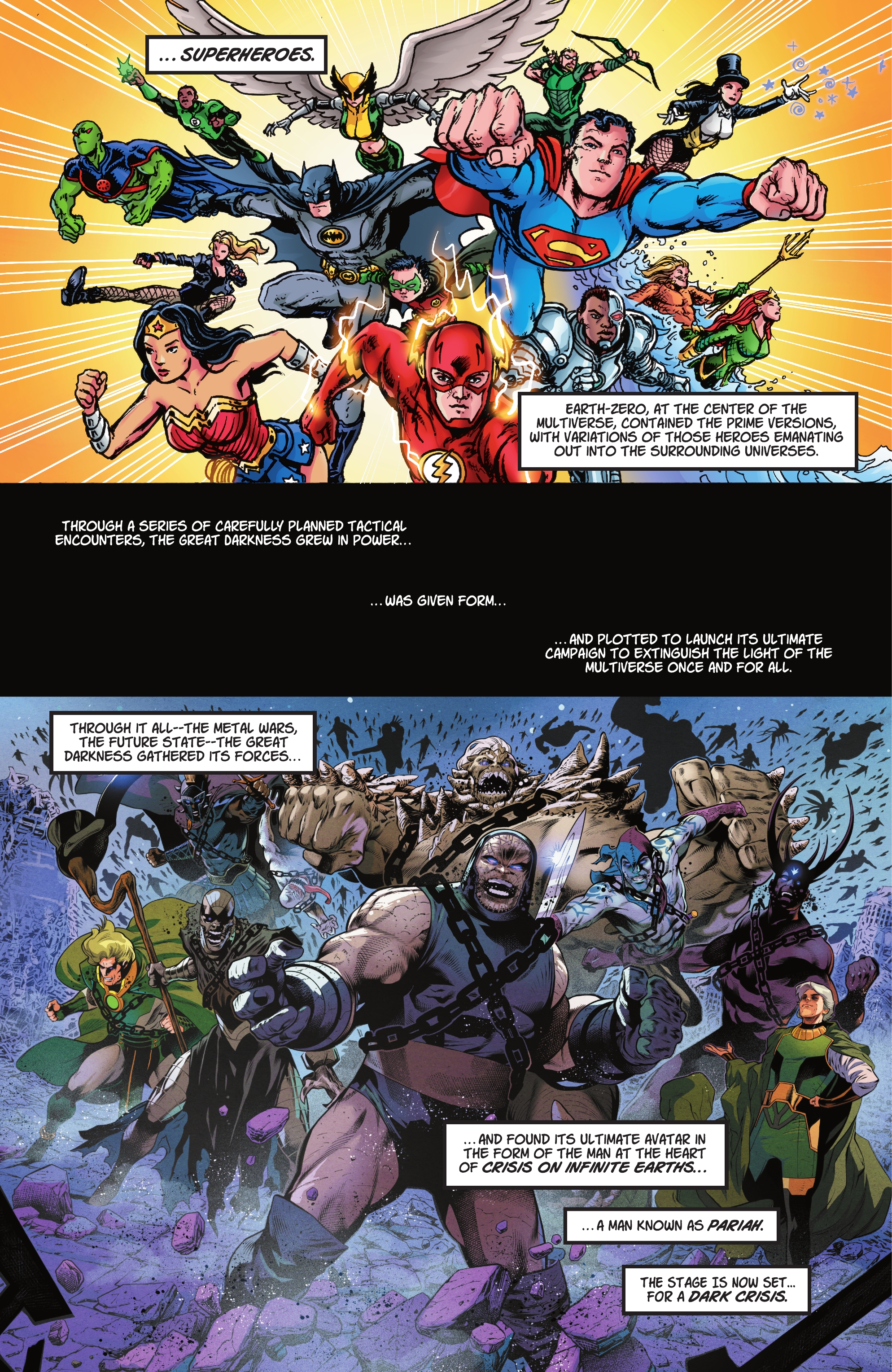 Read online Dark Crisis on Infinite Earths comic -  Issue # TPB (Part 3) - 40