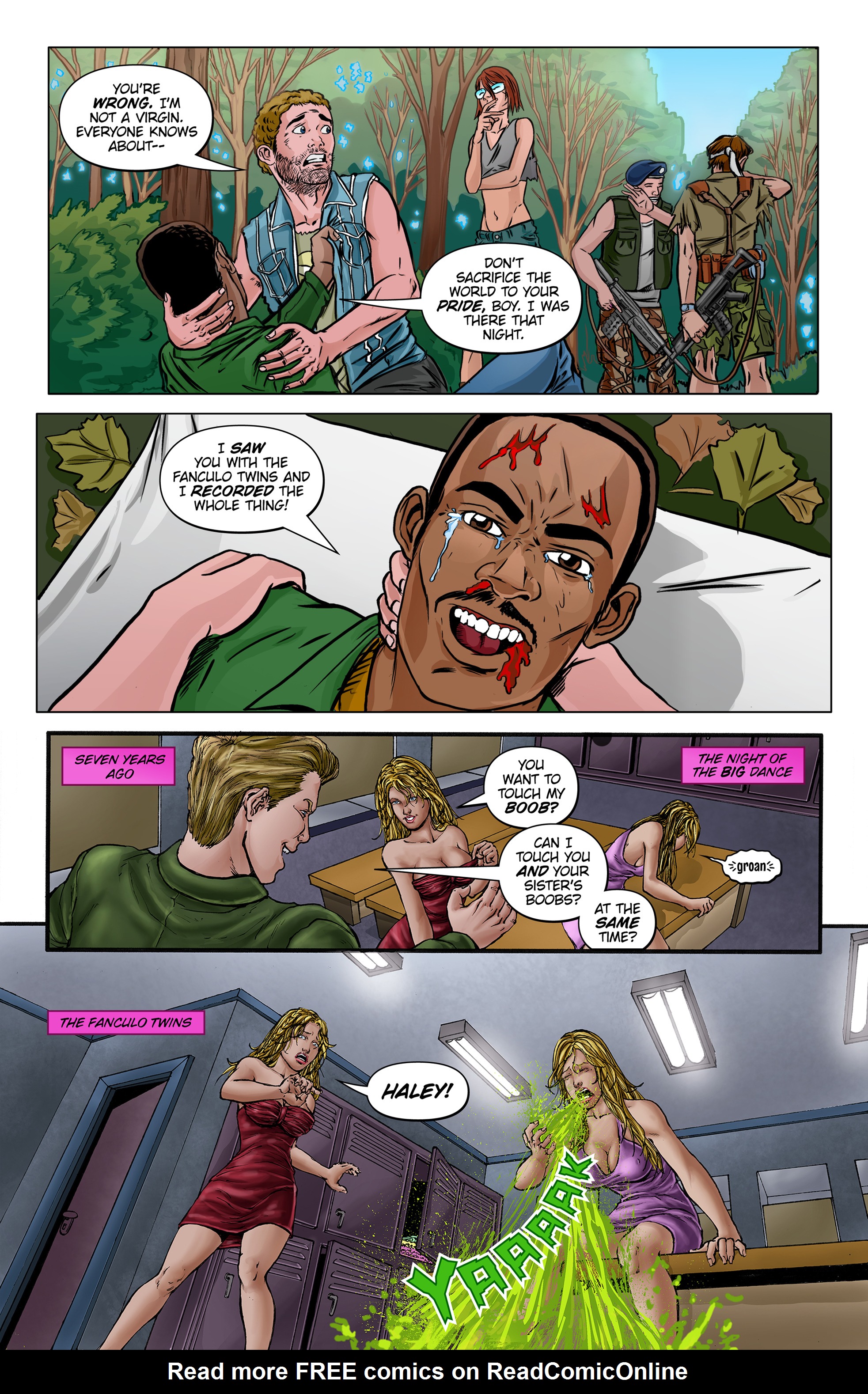 Read online Lesbian Zombies from Outer Space comic -  Issue #5 - 16