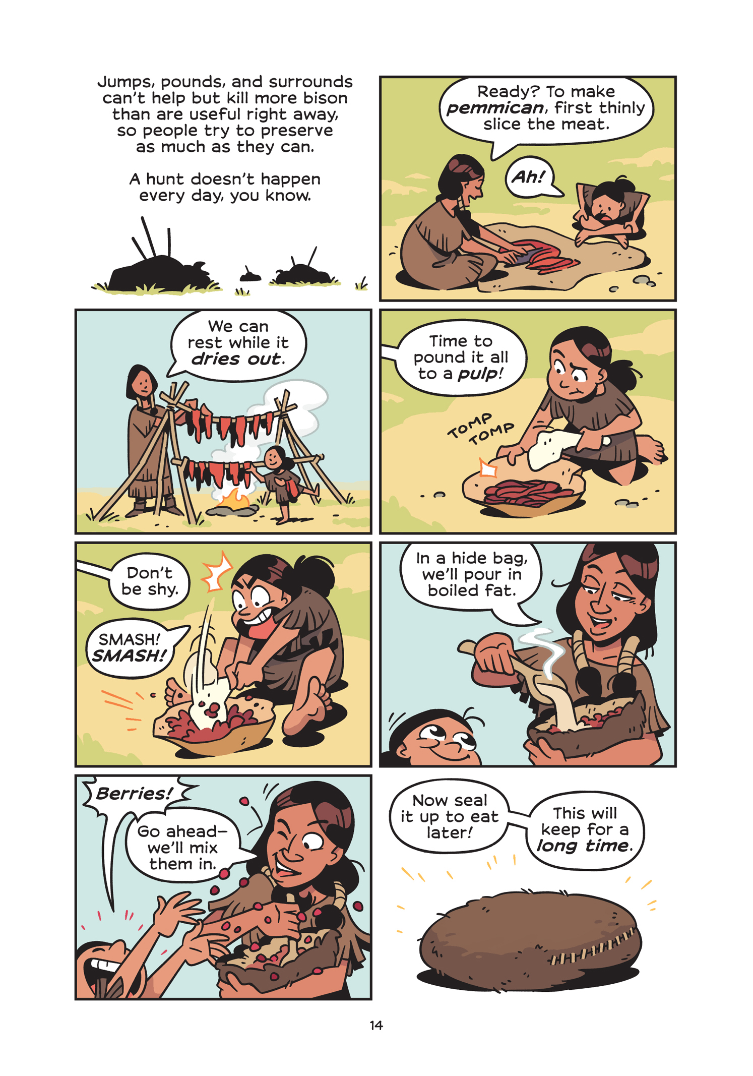 Read online History Comics comic -  Issue # The American Bison - The Buffalos Survival Tale - 20