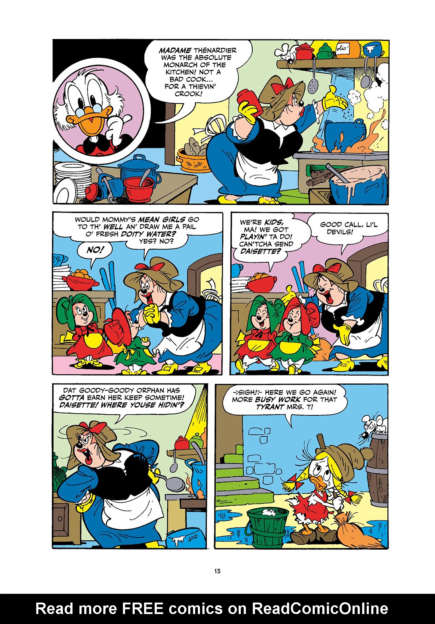 Read online Uncle Scrooge and Donald Duck in Les Misérables and War and Peace comic -  Issue # TPB (Part 1) - 14