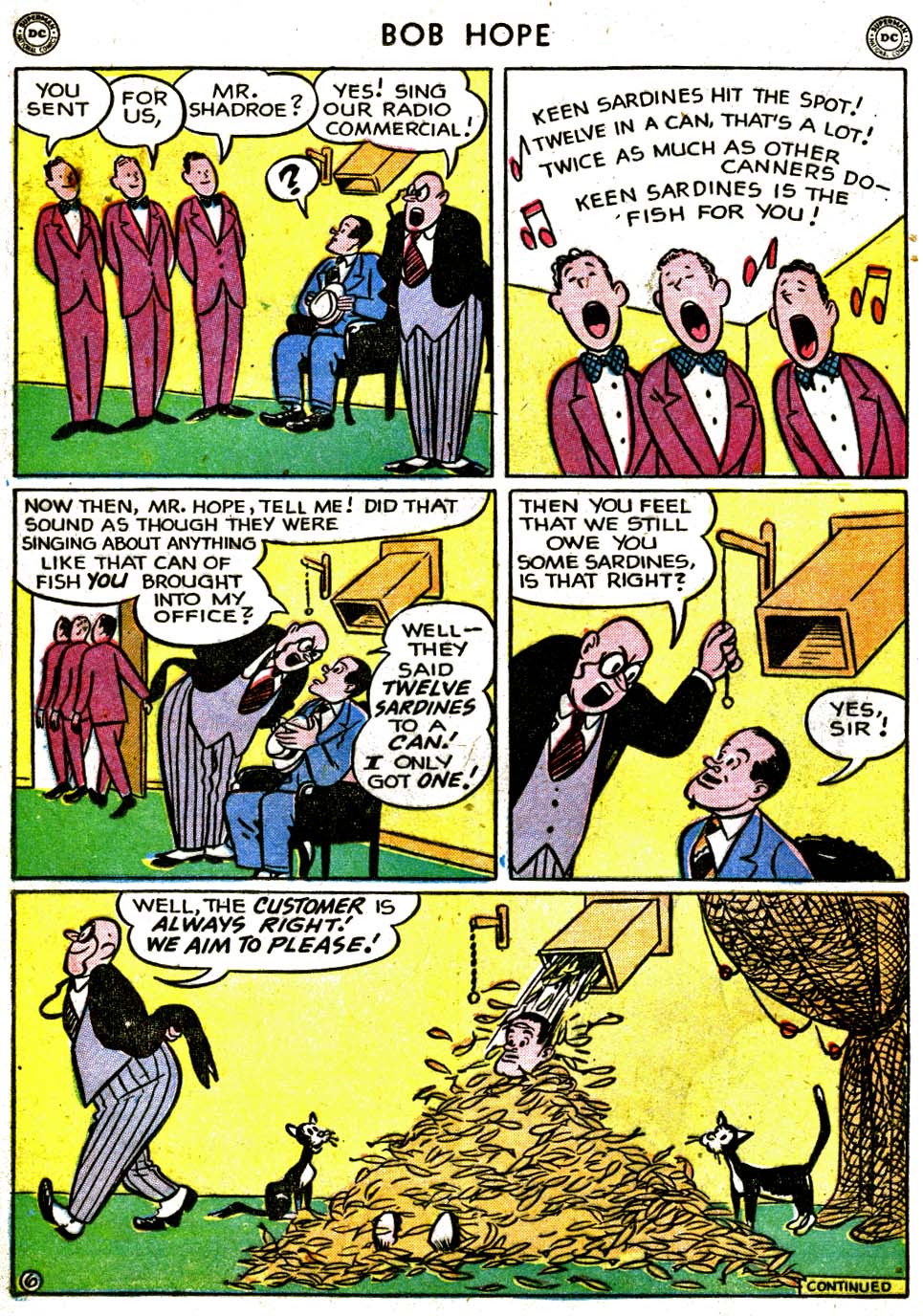 Read online The Adventures of Bob Hope comic -  Issue #2 - 22