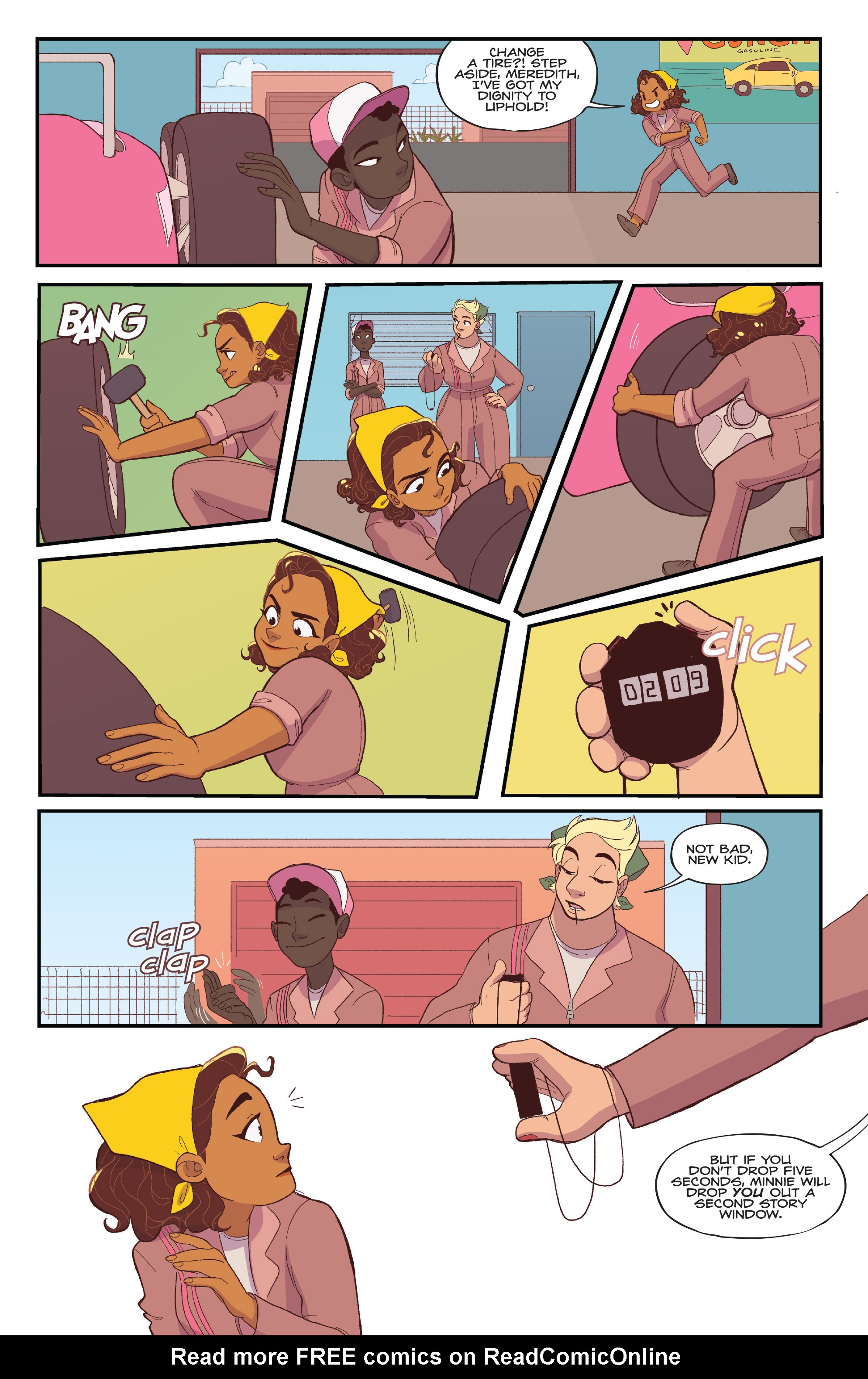 Read online Goldie Vance comic -  Issue #10 - 8