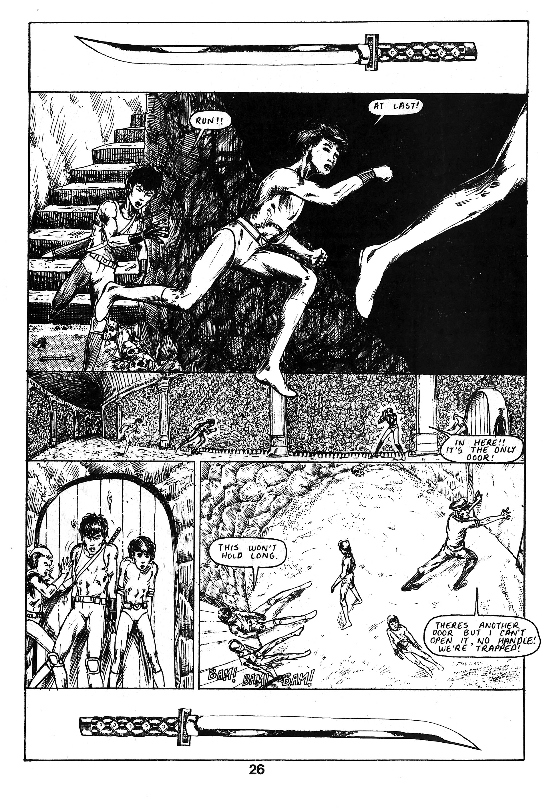 Read online Samurai (1984) comic -  Issue #4 - 25