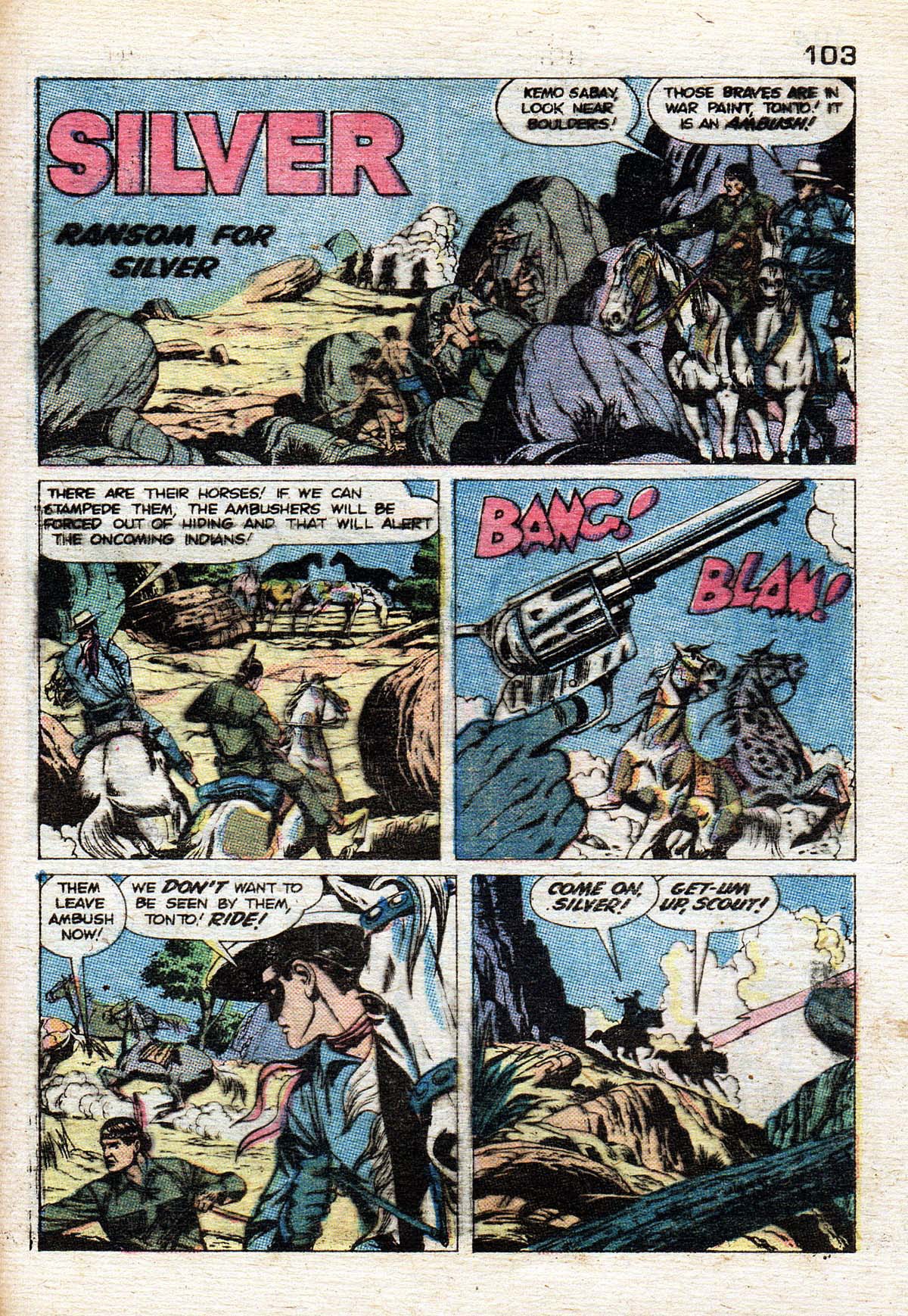 Read online Golden Comics Digest comic -  Issue #48 - 105