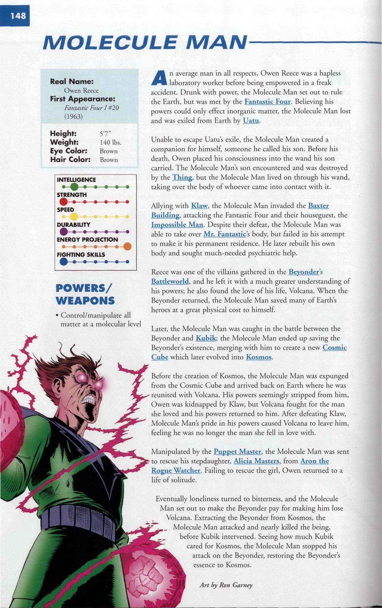 Read online Marvel Encyclopedia comic -  Issue # TPB 6 - 151