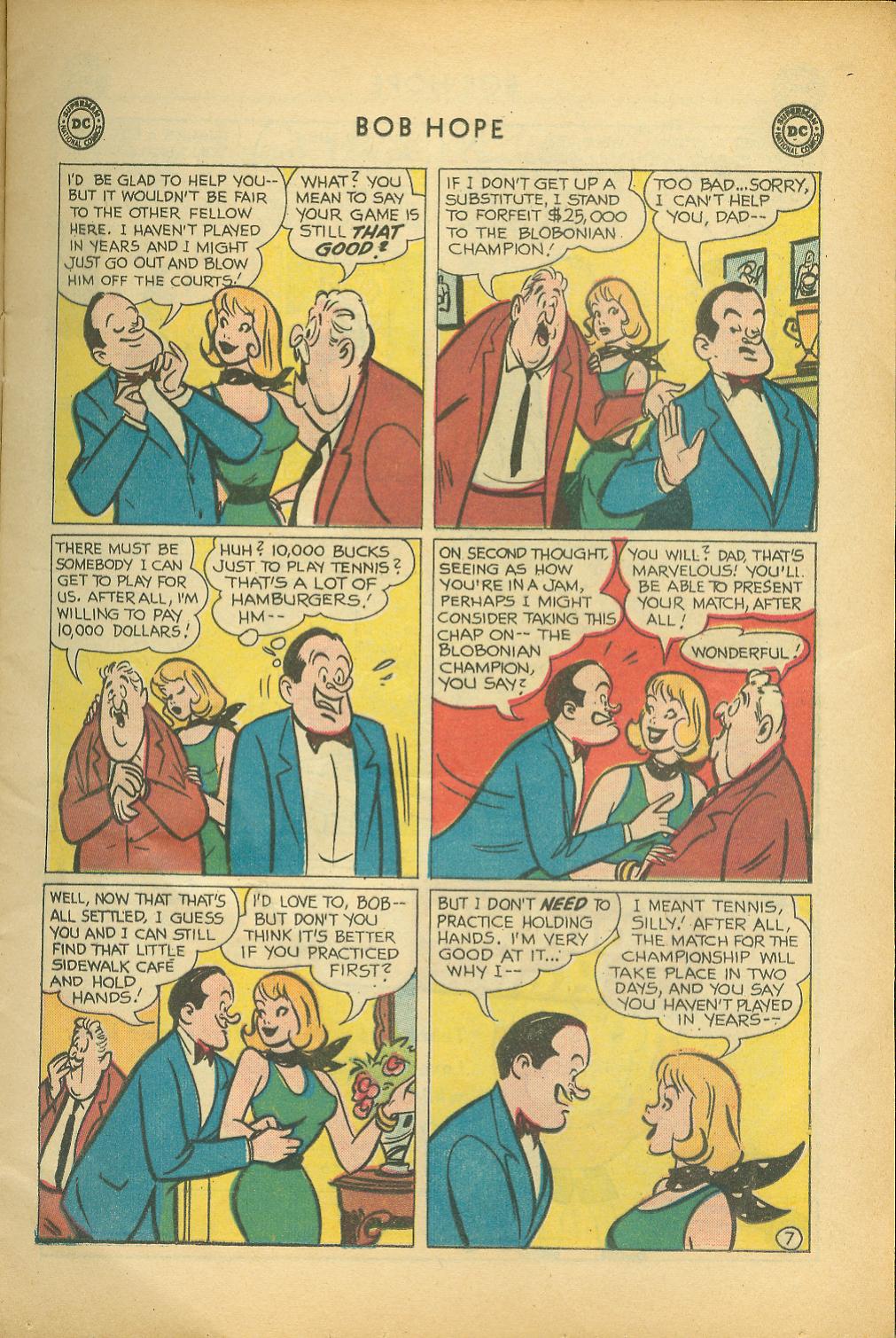 Read online The Adventures of Bob Hope comic -  Issue #56 - 9