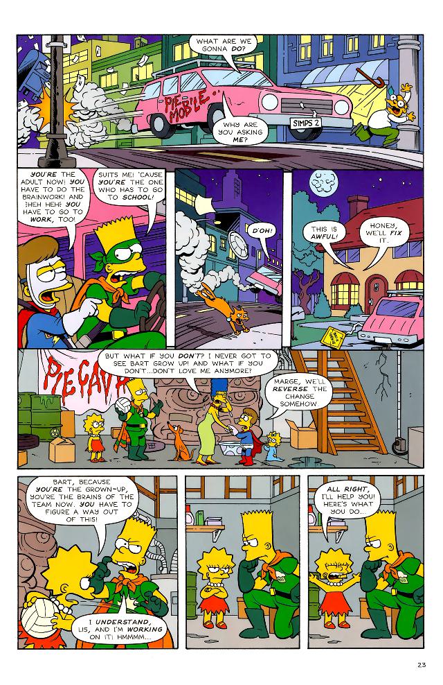 Read online Bongo Comics Free-For-All! comic -  Issue #2009 - 24