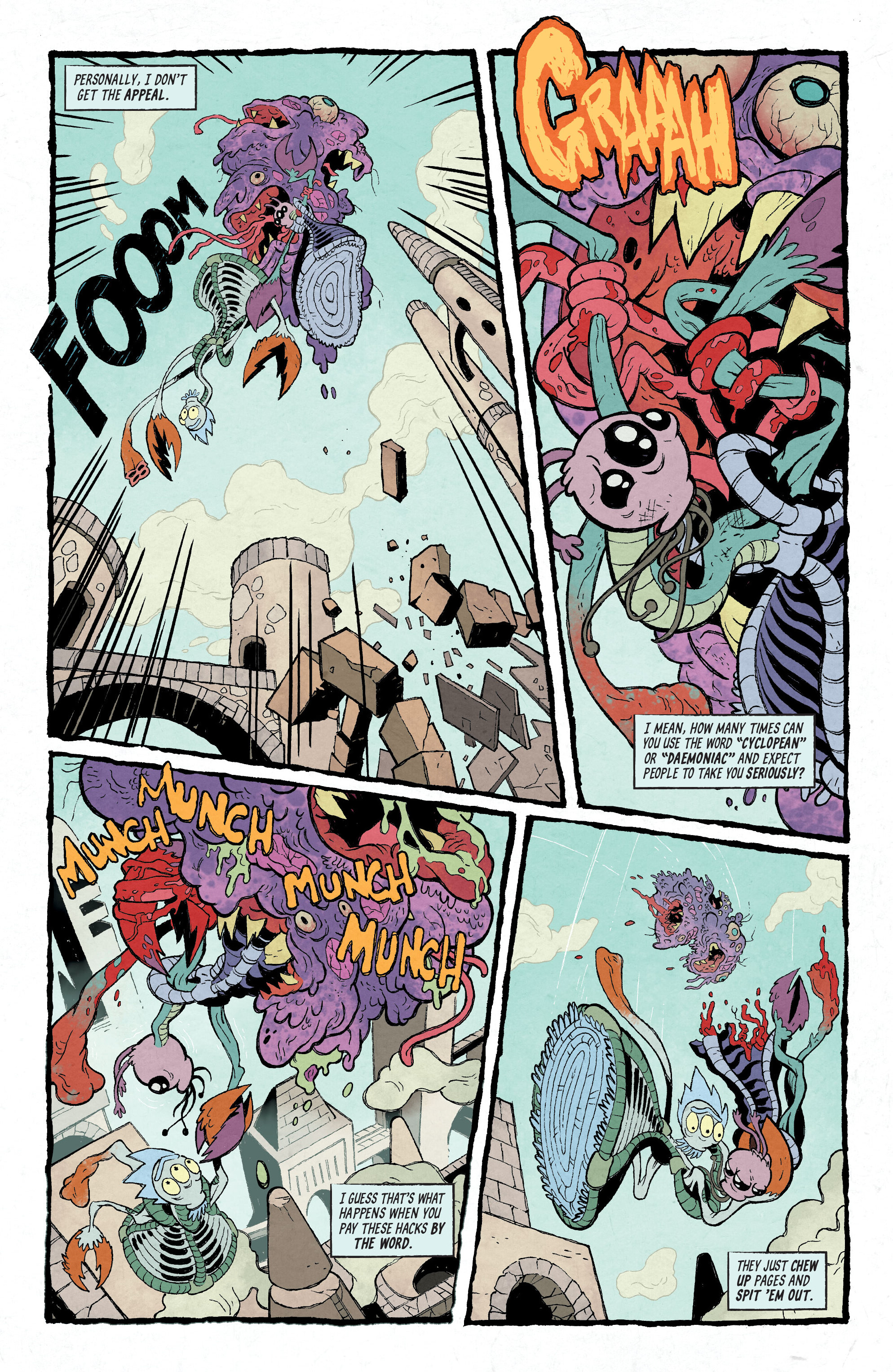 Read online Rick and Morty: vs. Cthulhu comic -  Issue # TPB - 72