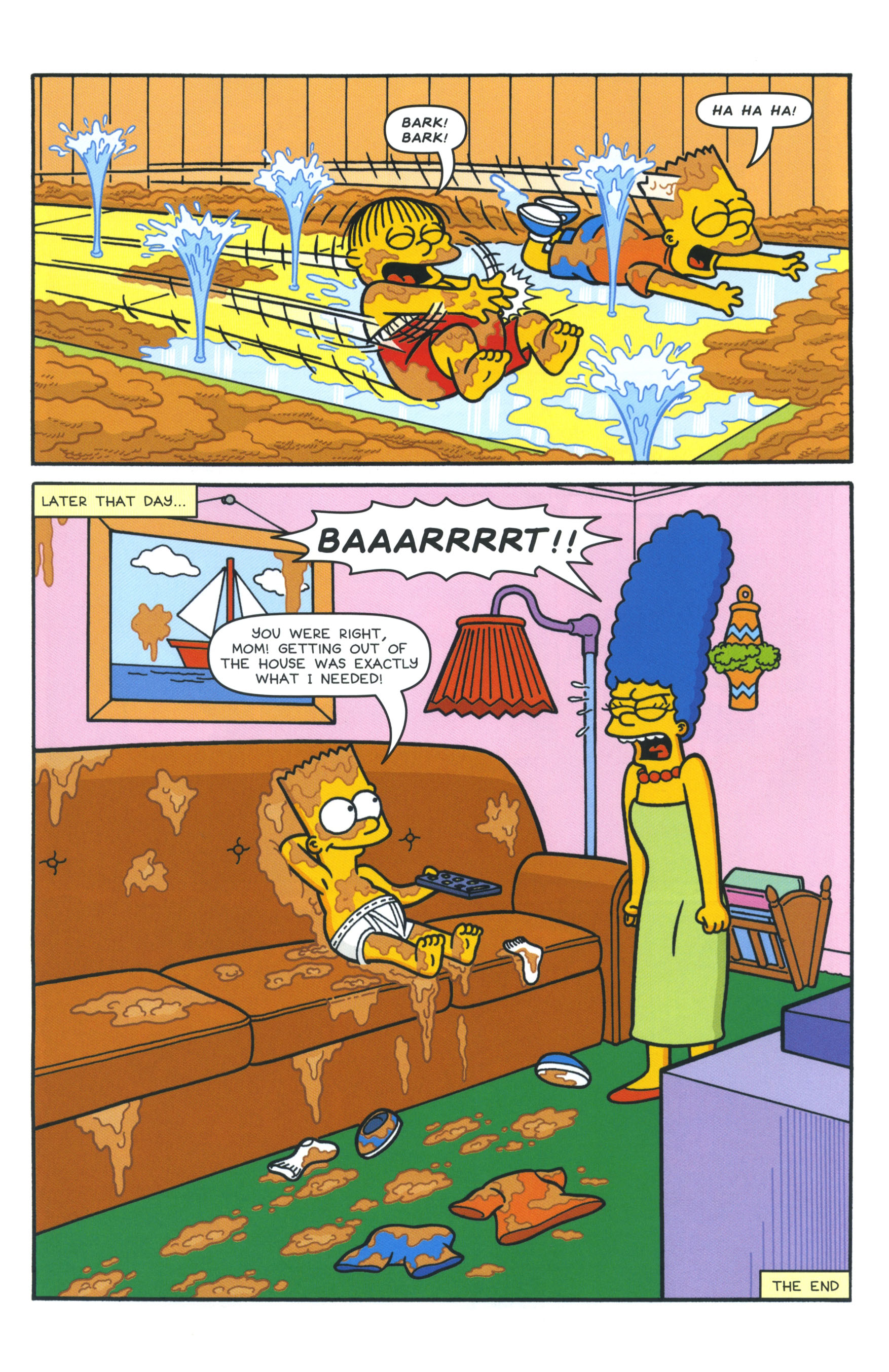 Read online Bongo Comics Free-For-All! comic -  Issue #2018 - 21