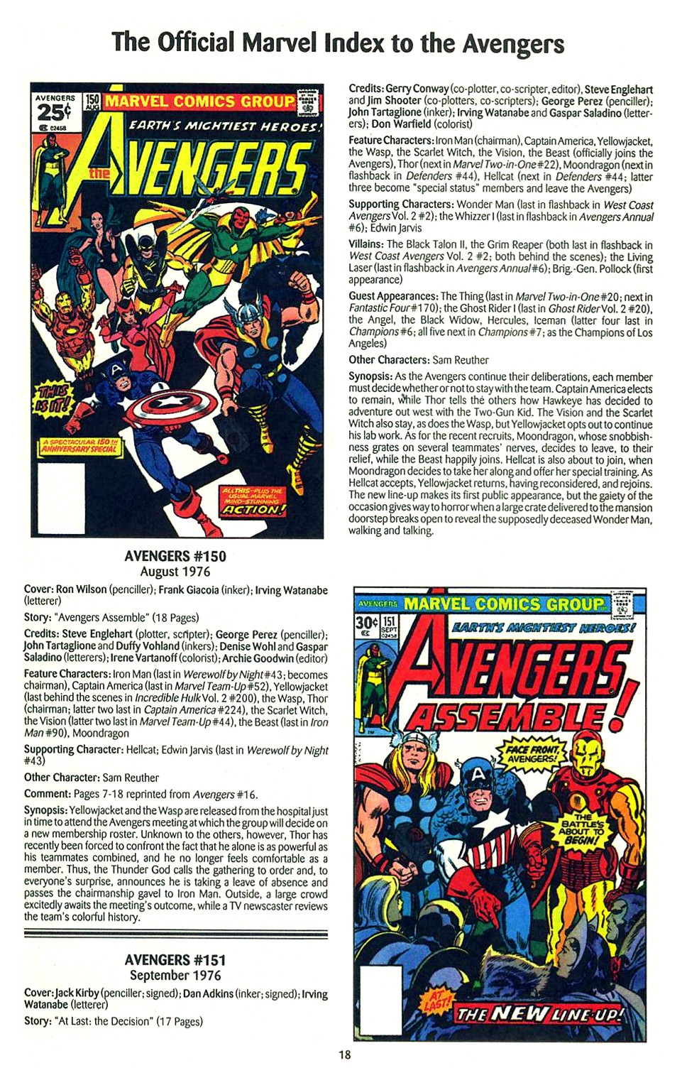 Read online The Official Marvel Index to the Avengers comic -  Issue #3 - 20