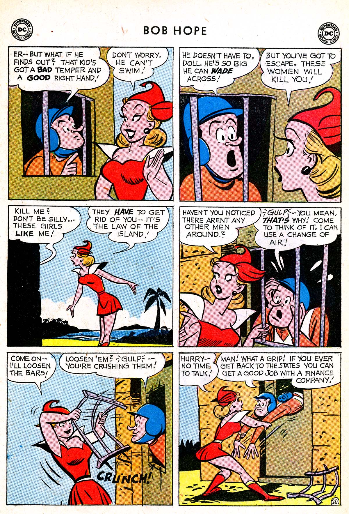 Read online The Adventures of Bob Hope comic -  Issue #70 - 26