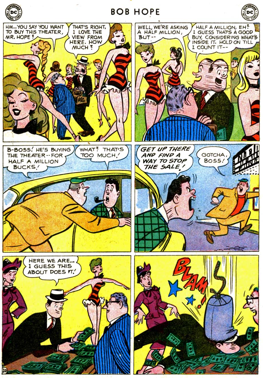 Read online The Adventures of Bob Hope comic -  Issue #62 - 26