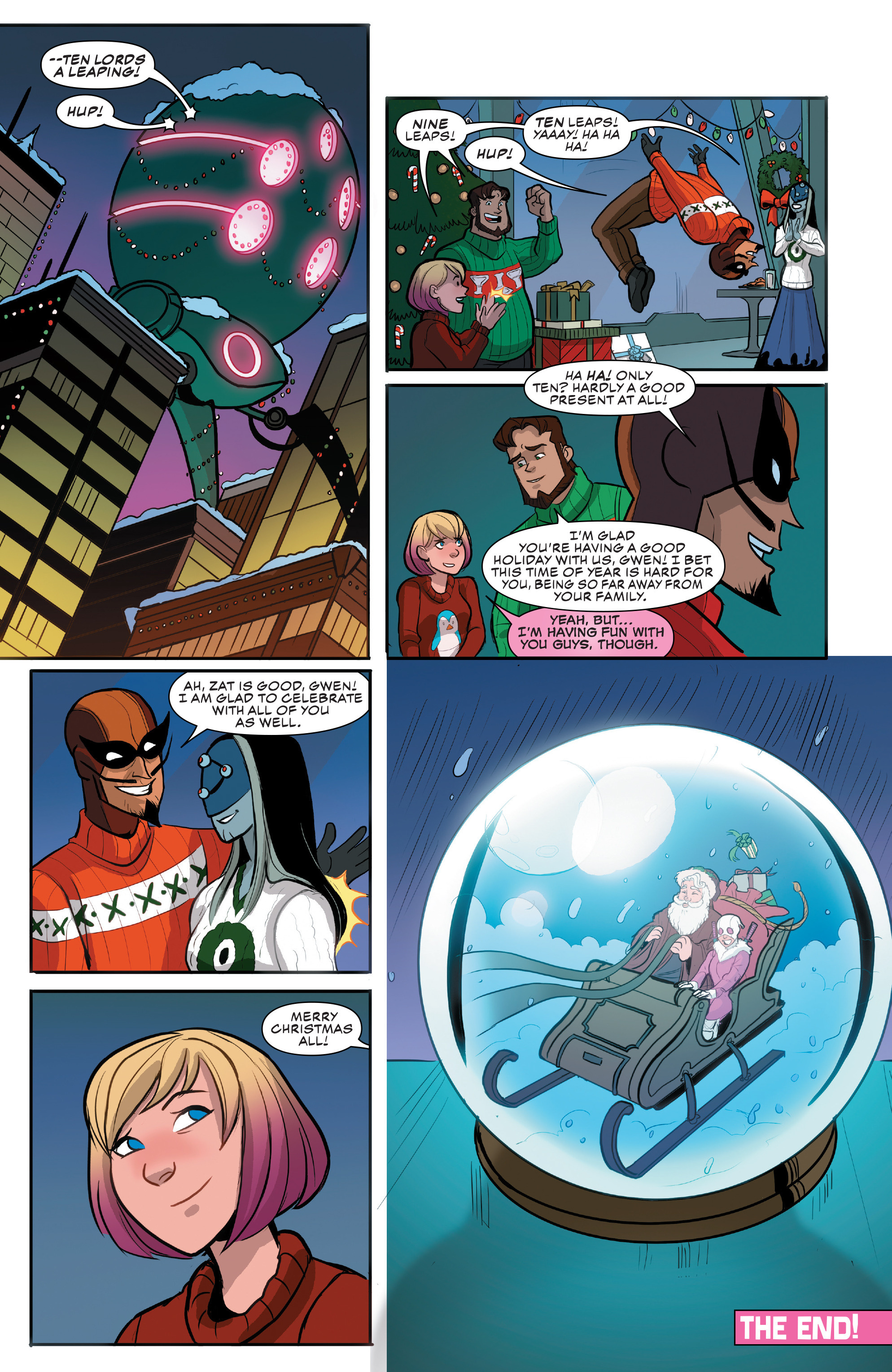 Read online Gwenpool Holiday Special: Merry Mix-Up comic -  Issue # Full - 46