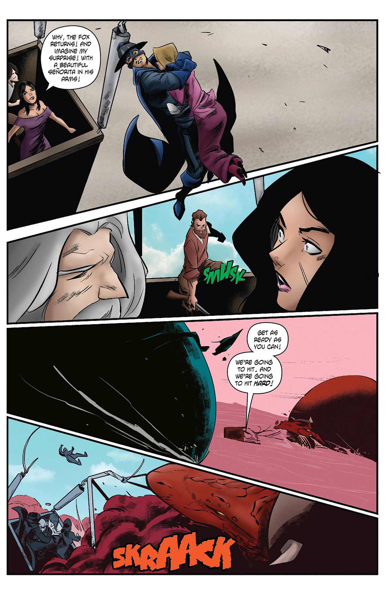 Read online Zorro Flights comic -  Issue #3 - 36