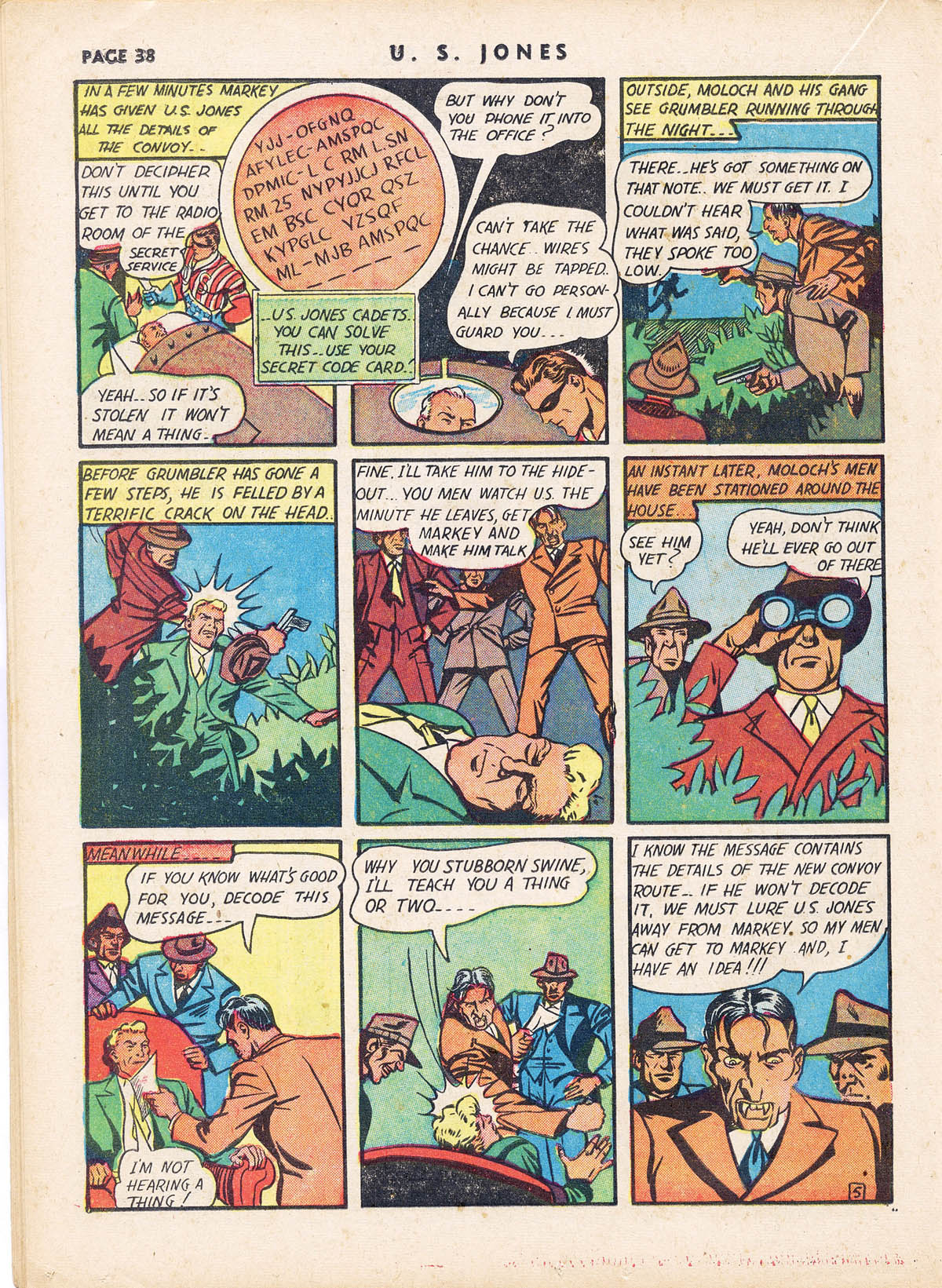 Read online U.S. Jones comic -  Issue #2 - 38