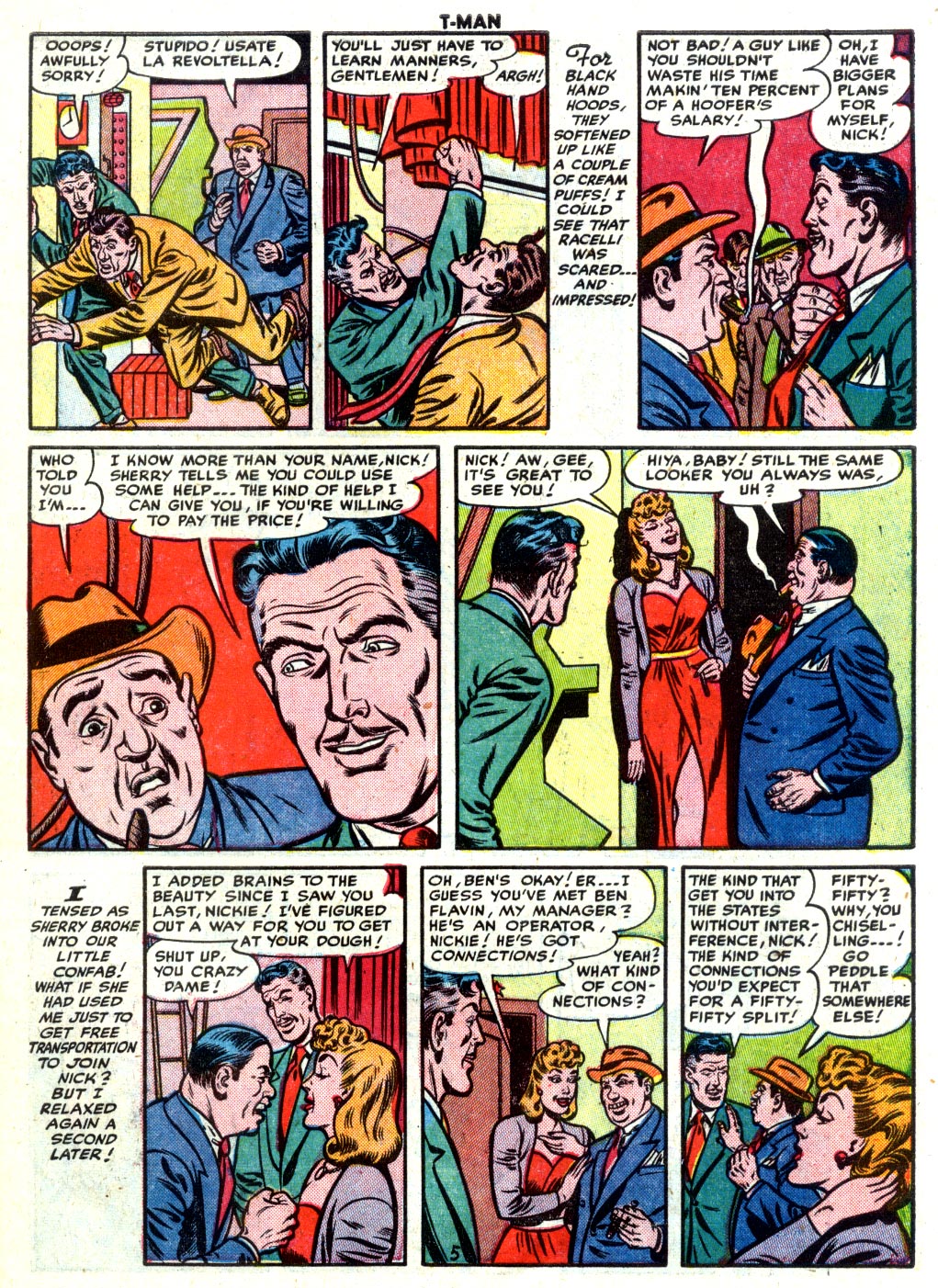 Read online T-Man: World Wide Trouble Shooter comic -  Issue #7 - 7
